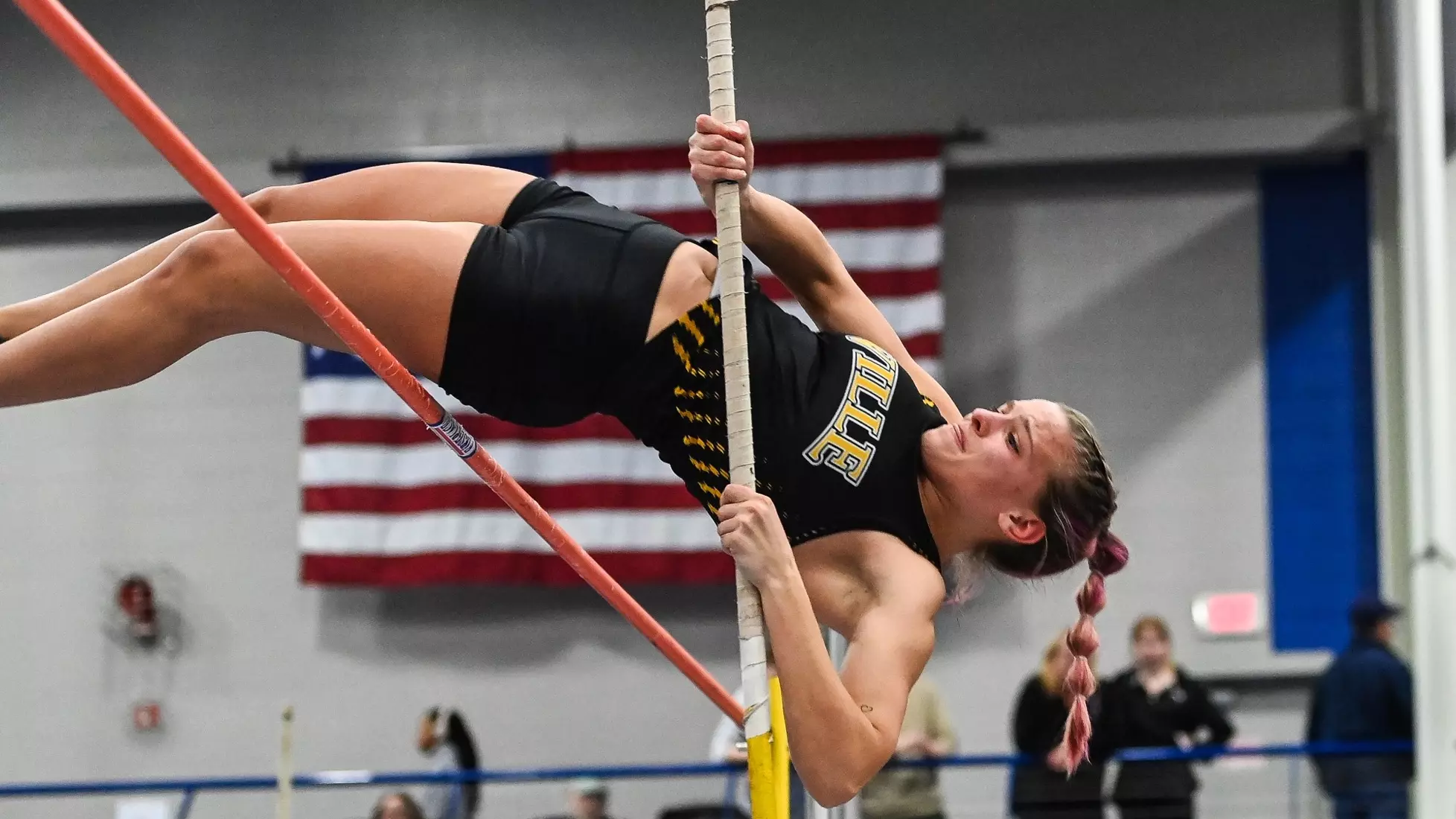 Blue and White Invite indoor track and field meet at Franklin & Marshall College in Lancaster on Friday, February 9, 2024. Mark Palczewski/Millersville Athletics.
