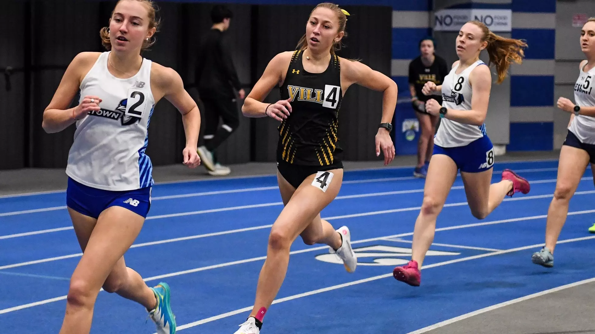 Blue and White Invite indoor track and field meet at Franklin & Marshall College in Lancaster on Friday, February 9, 2024. Mark Palczewski/Millersville Athletics.