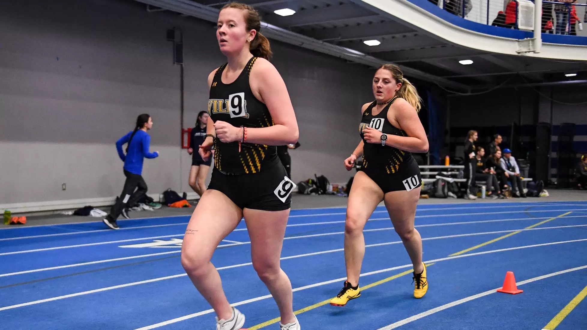 Blue and White Invite indoor track and field meet at Franklin & Marshall College in Lancaster on Friday, February 9, 2024. Mark Palczewski/Millersville Athletics.