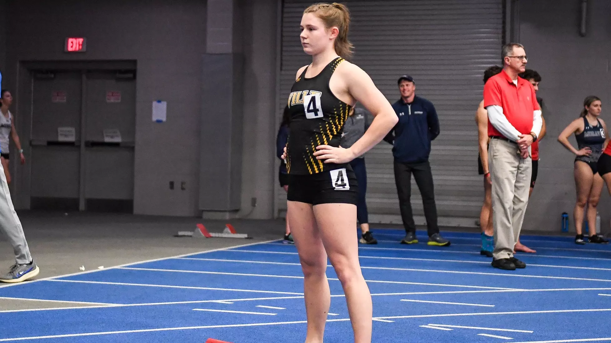 Blue and White Invite indoor track and field meet at Franklin & Marshall College in Lancaster on Friday, February 9, 2024. Mark Palczewski/Millersville Athletics.
