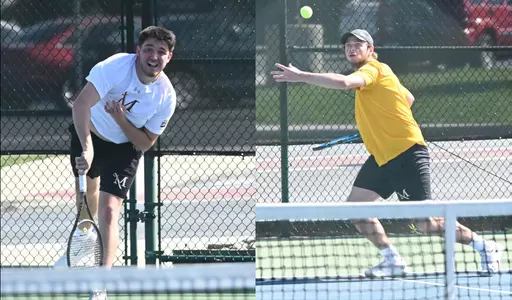 Tull and Pernia represent 'Ville on All-PSAC tennis teams Image