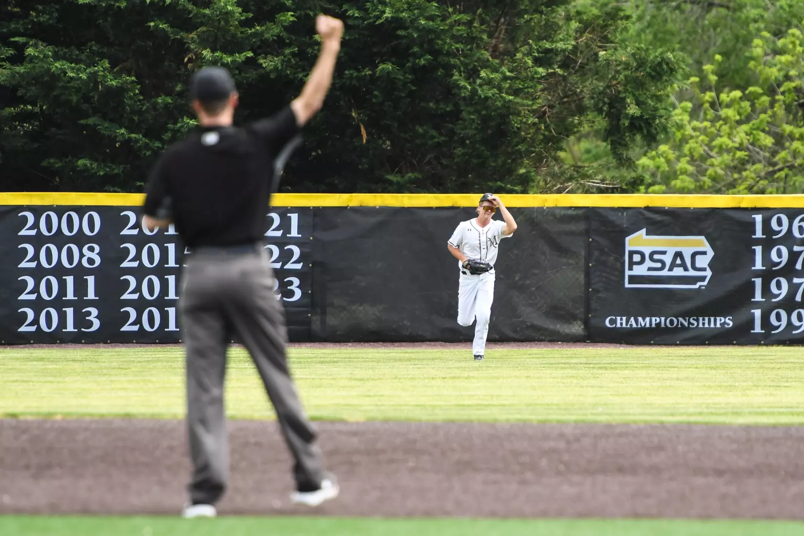 Millersville vs. West Chester in game 1 of a baseball doubleheader at Cooper Park in Millersville on Friday, May 3, 2024. Mark Palczewski/Millersville Athletics.
