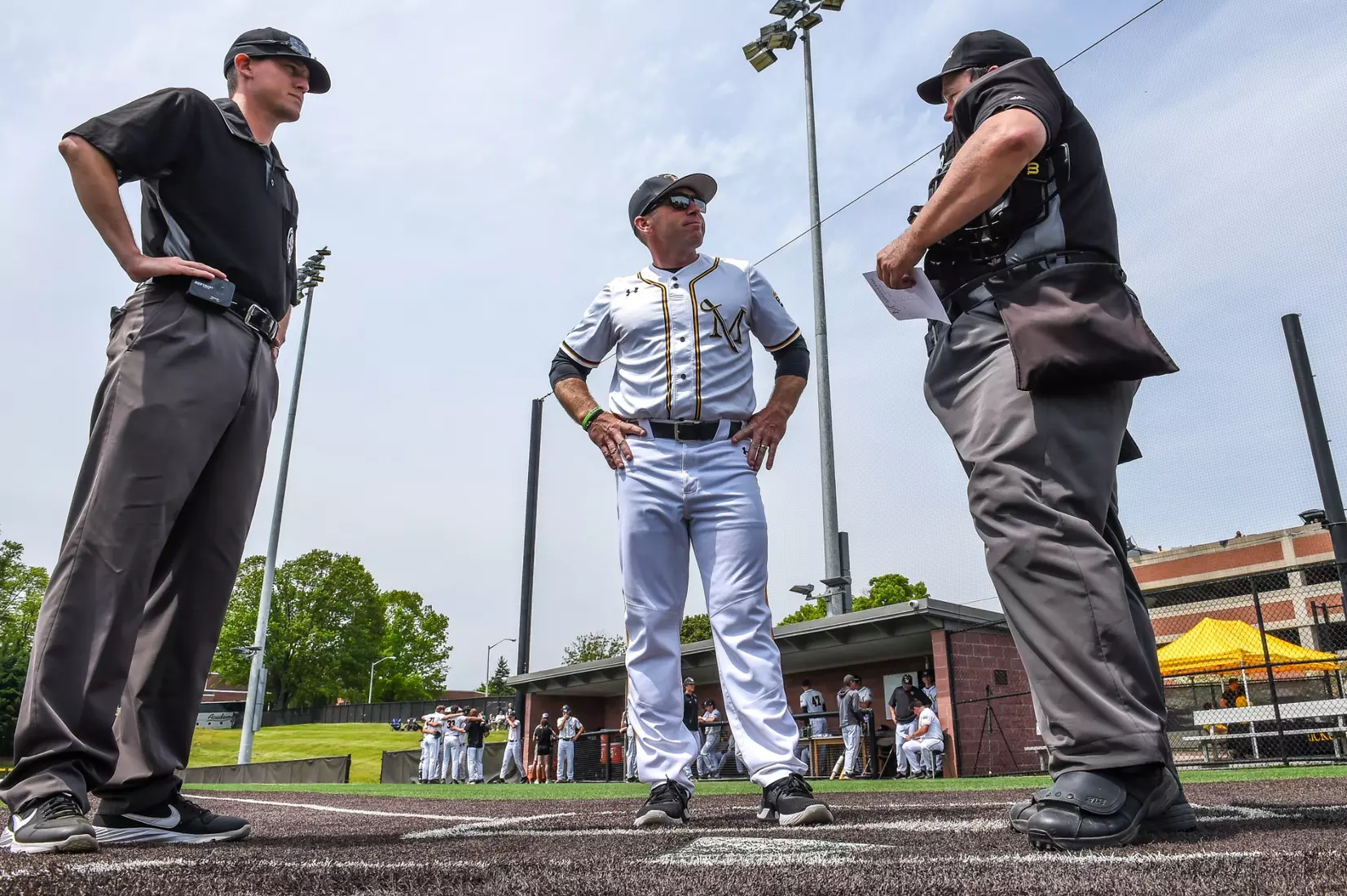Millersville vs. West Chester in game 1 of a baseball doubleheader at Cooper Park in Millersville on Friday, May 3, 2024. Mark Palczewski/Millersville Athletics.