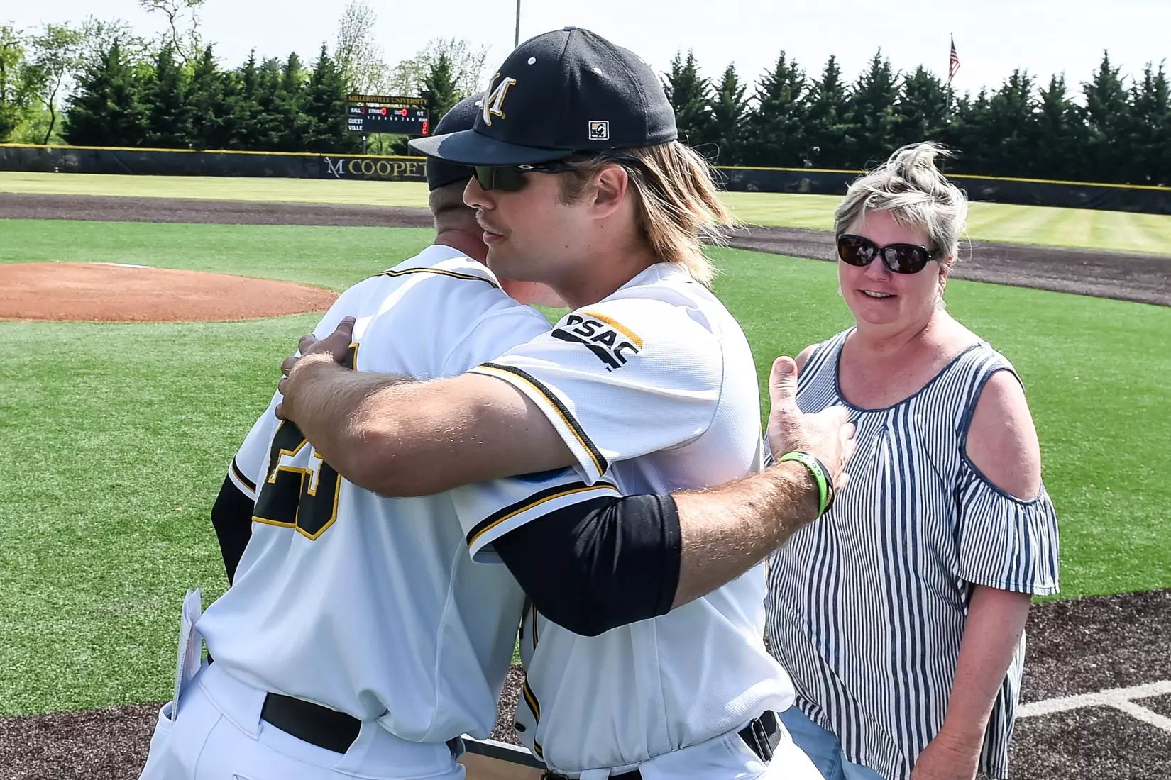 Millersville vs. West Chester in game 1 of a baseball doubleheader at Cooper Park in Millersville on Friday, May 3, 2024. Mark Palczewski/Millersville Athletics.