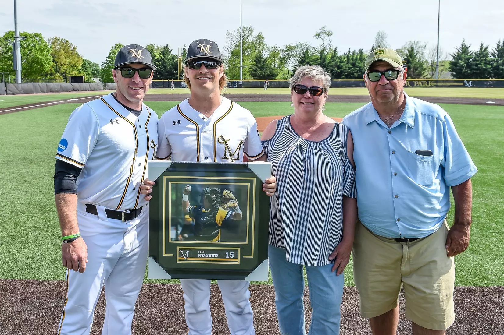 Millersville vs. West Chester in game 1 of a baseball doubleheader at Cooper Park in Millersville on Friday, May 3, 2024. Mark Palczewski/Millersville Athletics.