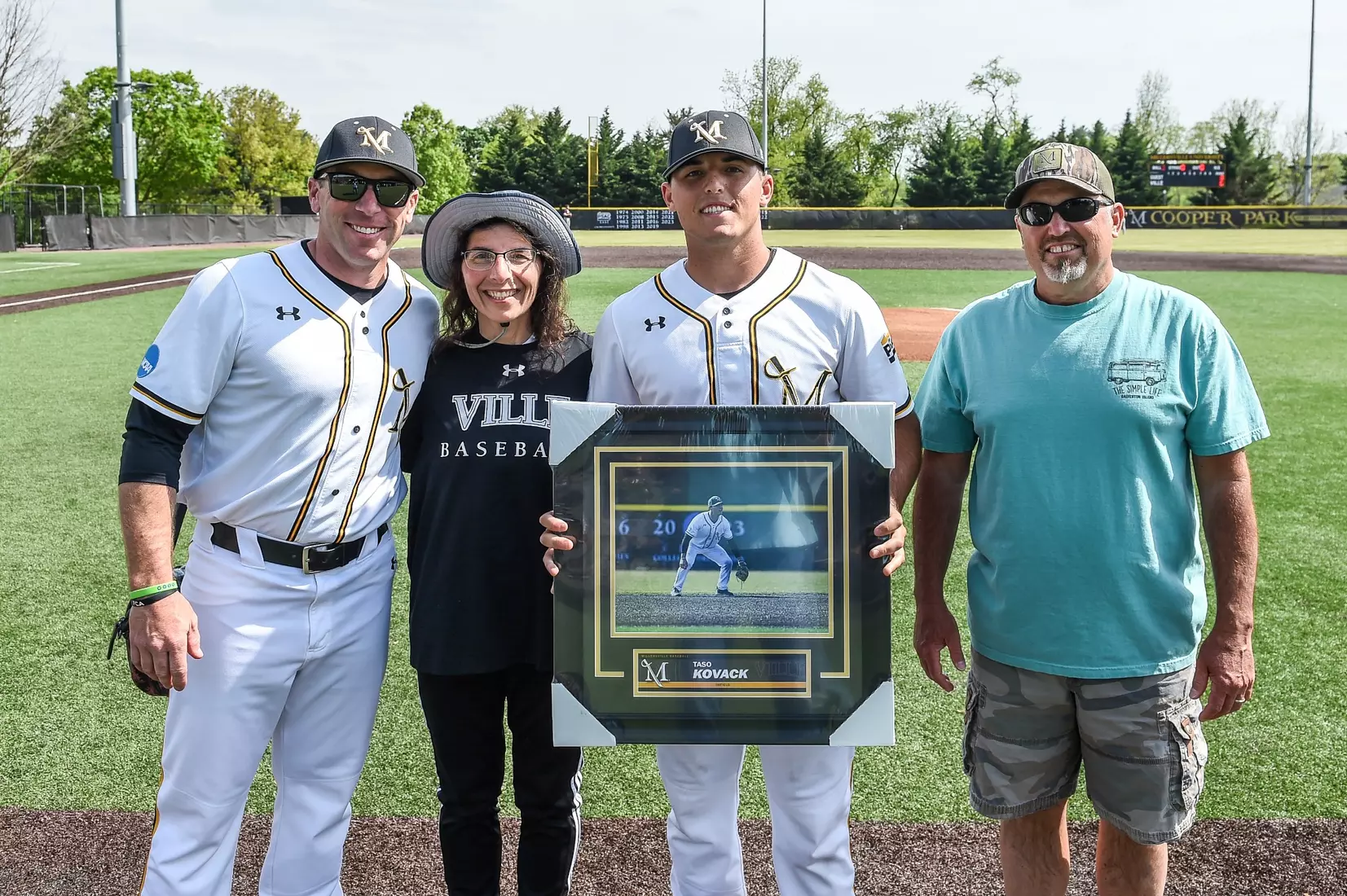 Millersville vs. West Chester in game 1 of a baseball doubleheader at Cooper Park in Millersville on Friday, May 3, 2024. Mark Palczewski/Millersville Athletics.
