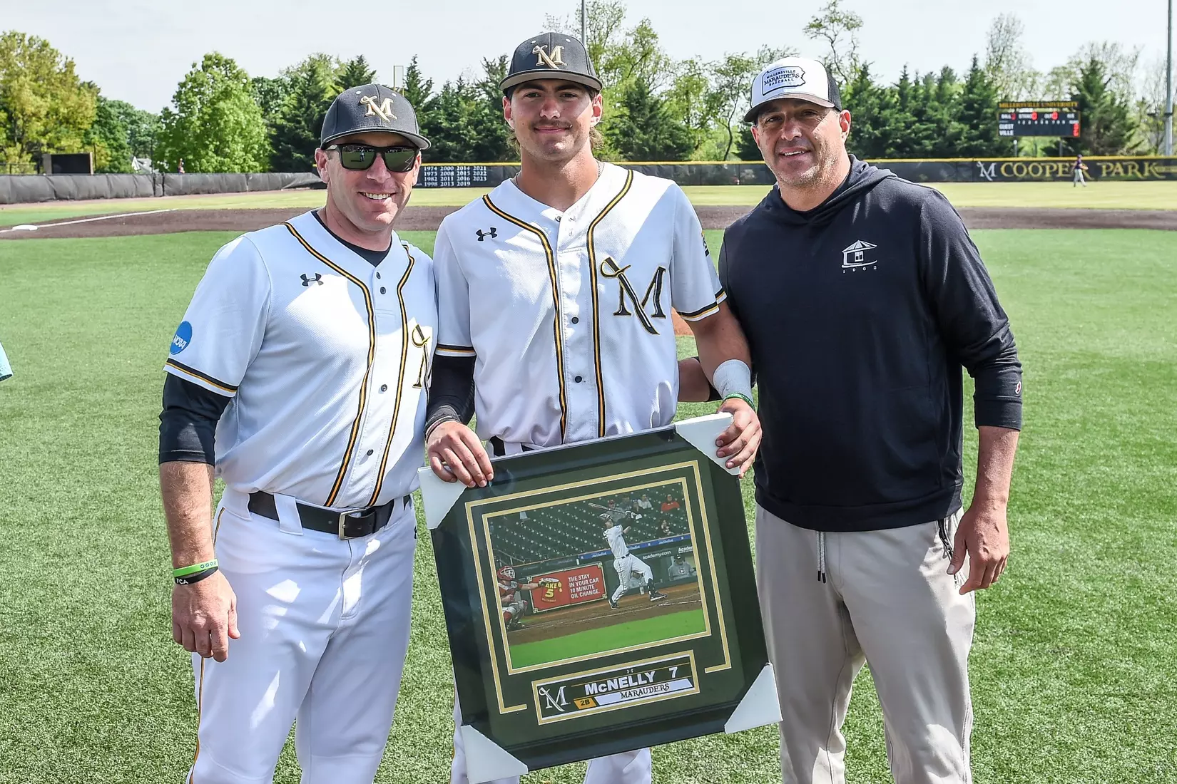 Millersville vs. West Chester in game 1 of a baseball doubleheader at Cooper Park in Millersville on Friday, May 3, 2024. Mark Palczewski/Millersville Athletics.