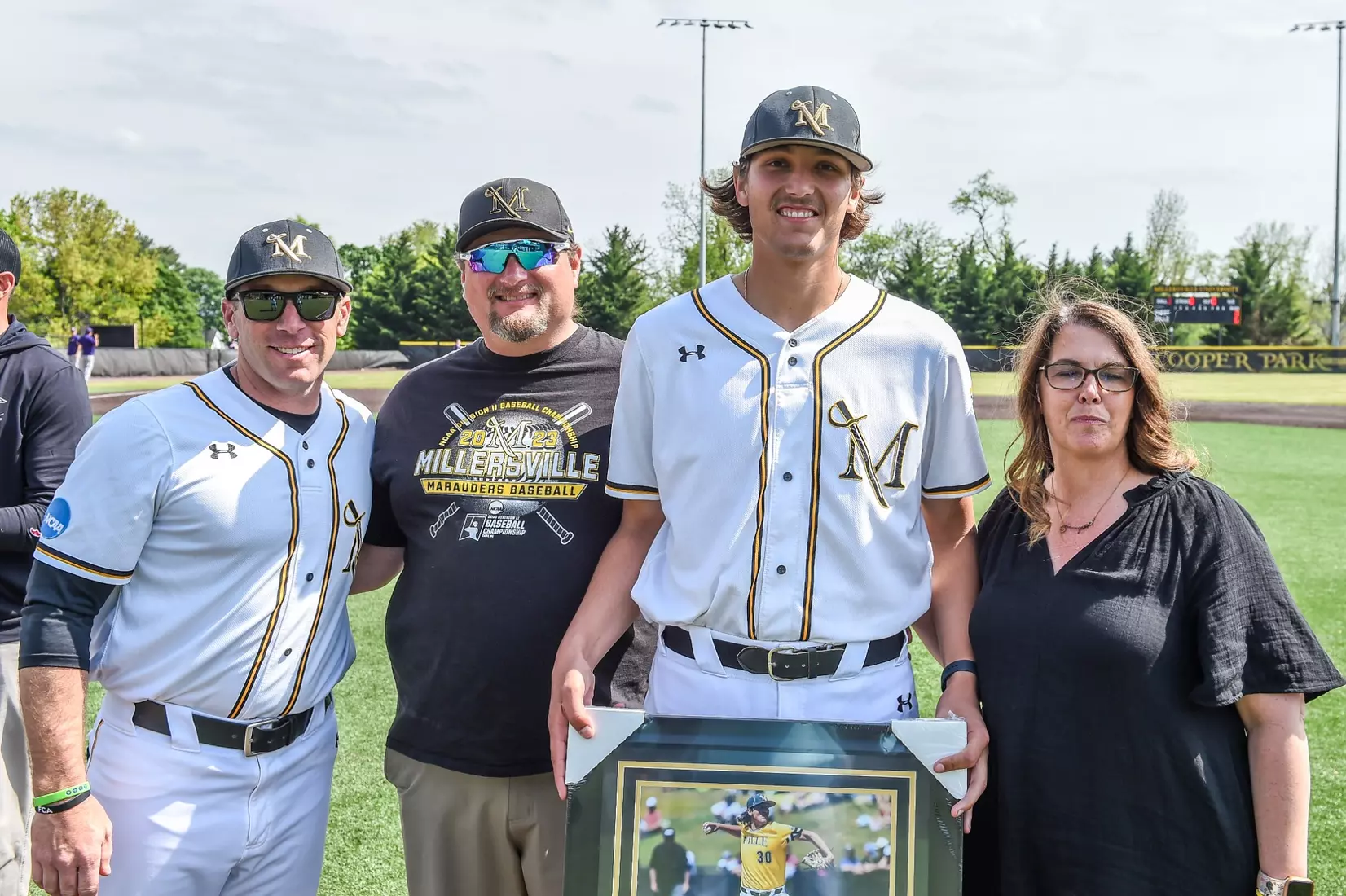 Millersville vs. West Chester in game 1 of a baseball doubleheader at Cooper Park in Millersville on Friday, May 3, 2024. Mark Palczewski/Millersville Athletics.