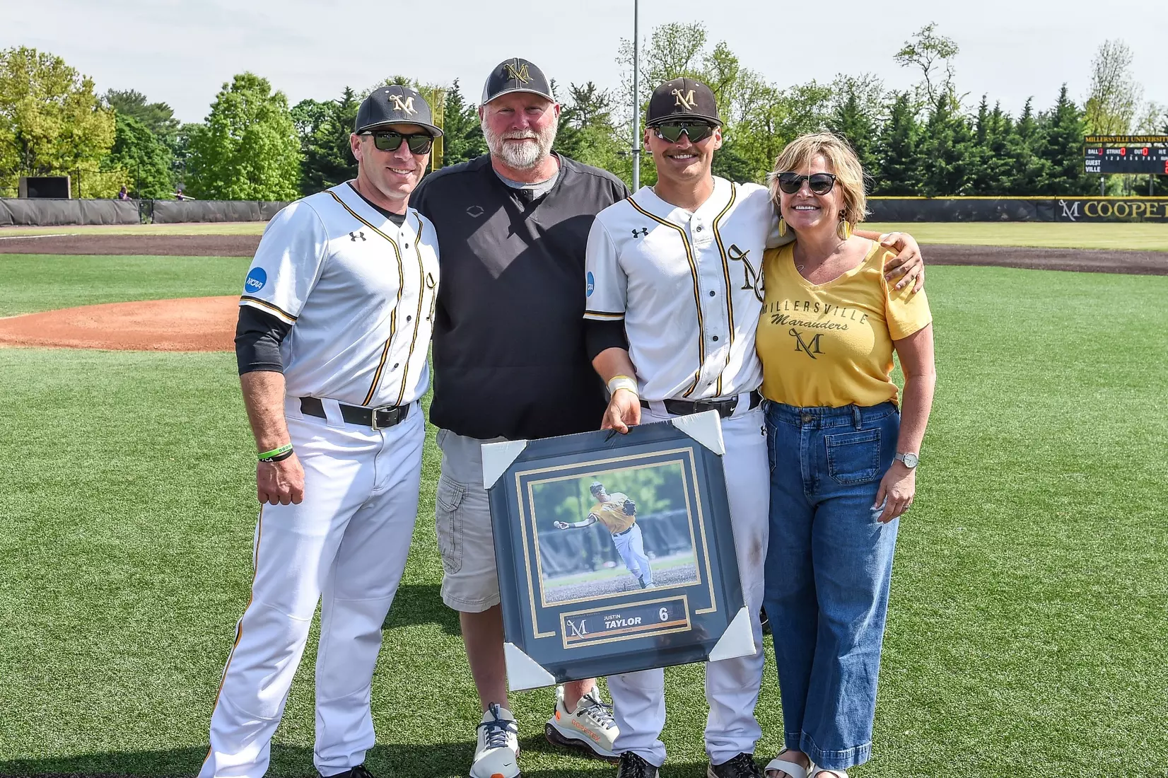 Millersville vs. West Chester in game 1 of a baseball doubleheader at Cooper Park in Millersville on Friday, May 3, 2024. Mark Palczewski/Millersville Athletics.