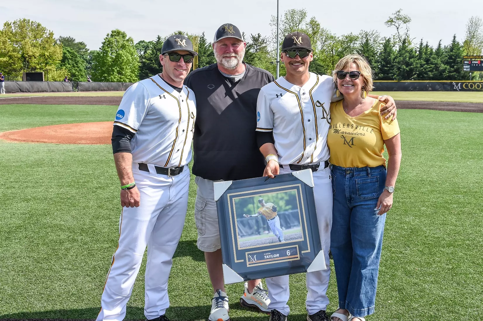 Millersville vs. West Chester in game 1 of a baseball doubleheader at Cooper Park in Millersville on Friday, May 3, 2024. Mark Palczewski/Millersville Athletics.