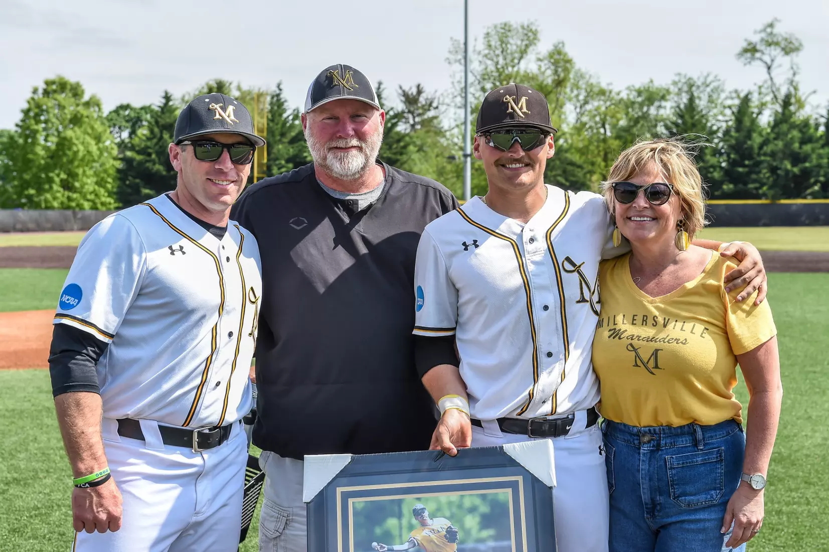 Millersville vs. West Chester in game 1 of a baseball doubleheader at Cooper Park in Millersville on Friday, May 3, 2024. Mark Palczewski/Millersville Athletics.