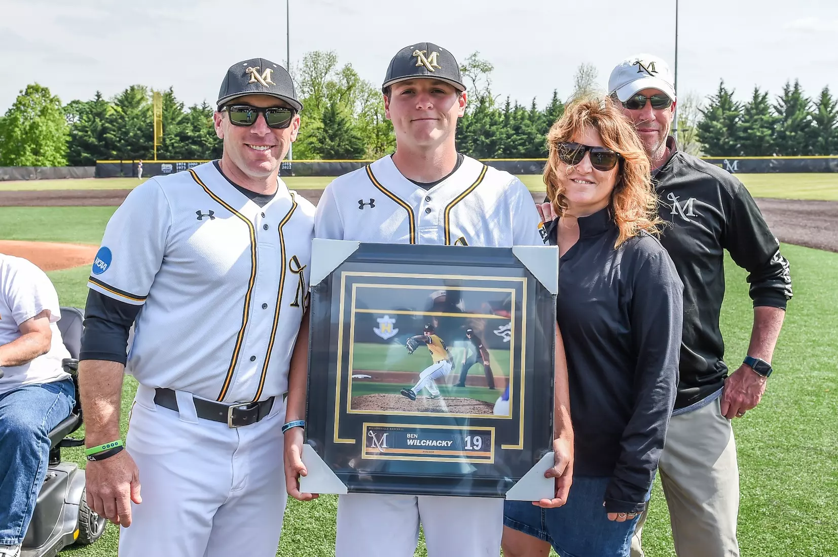 Millersville vs. West Chester in game 1 of a baseball doubleheader at Cooper Park in Millersville on Friday, May 3, 2024. Mark Palczewski/Millersville Athletics.
