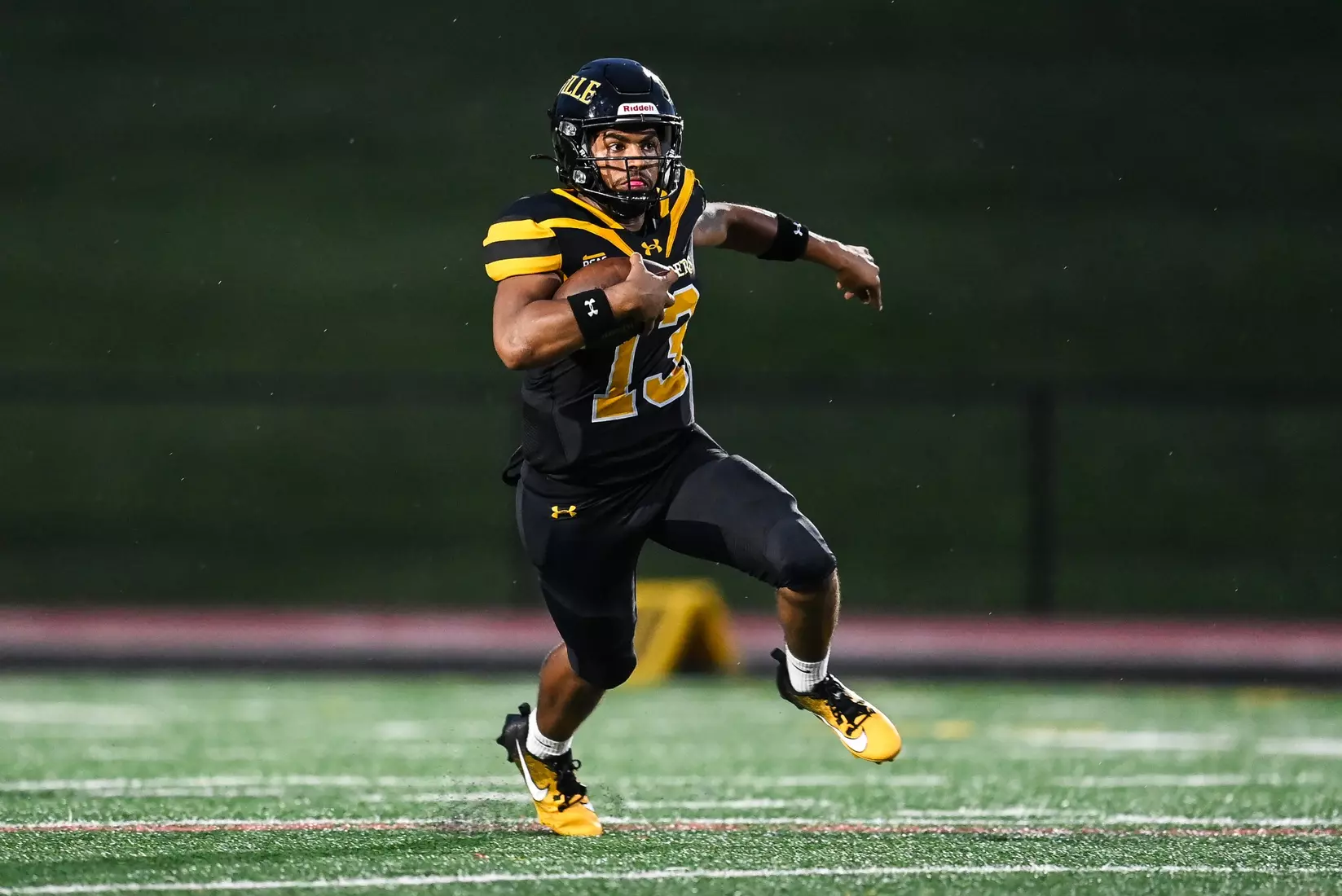Millersville vs. Clarion football action at Biemesderfer Stadium in Millersville on Thursday, August 29, 2024. Mark Palczewski Photo.
