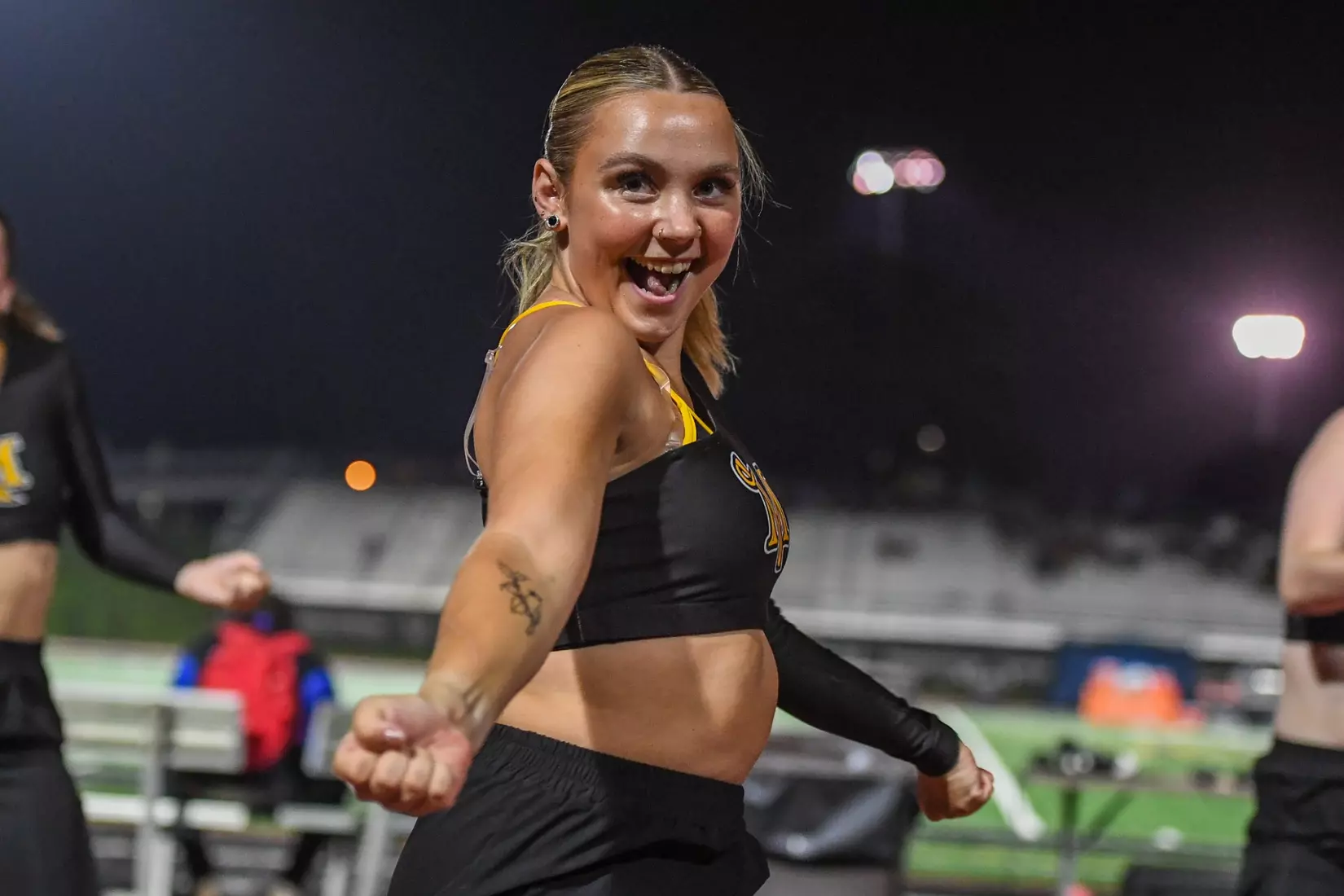 Millersville vs. Clarion football action at Biemesderfer Stadium in Millersville on Thursday, August 29, 2024. Mark Palczewski Photo.