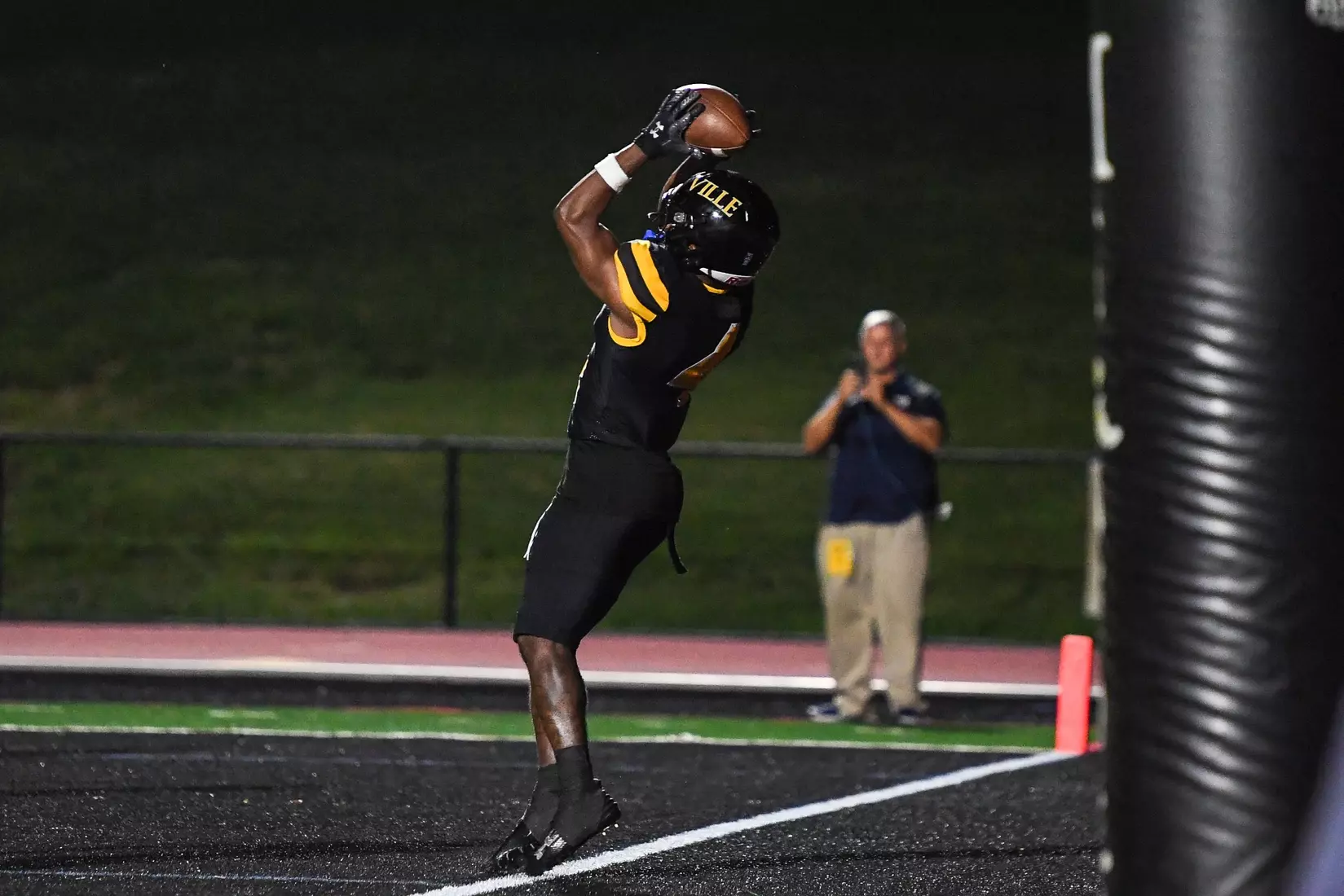 Millersville vs. Clarion football action at Biemesderfer Stadium in Millersville on Thursday, August 29, 2024. Mark Palczewski Photo.