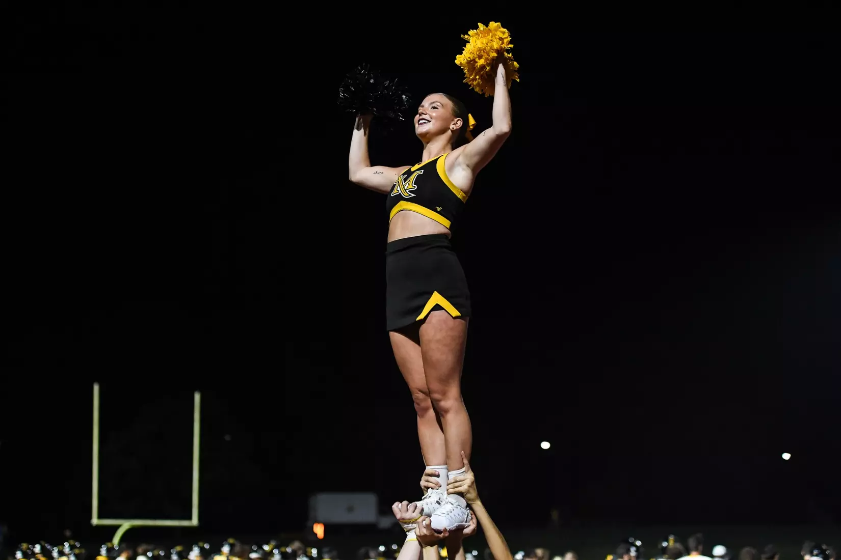 Millersville vs. Clarion football action at Biemesderfer Stadium in Millersville on Thursday, August 29, 2024. Mark Palczewski Photo.