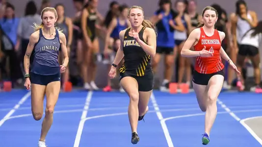 Millersville indoor track & field competing in the Coach I Invite at Franklin and Marshall College in Lancaster on Saturday, January 25, 2025. Mark Palczewski/Millersville Athletics.