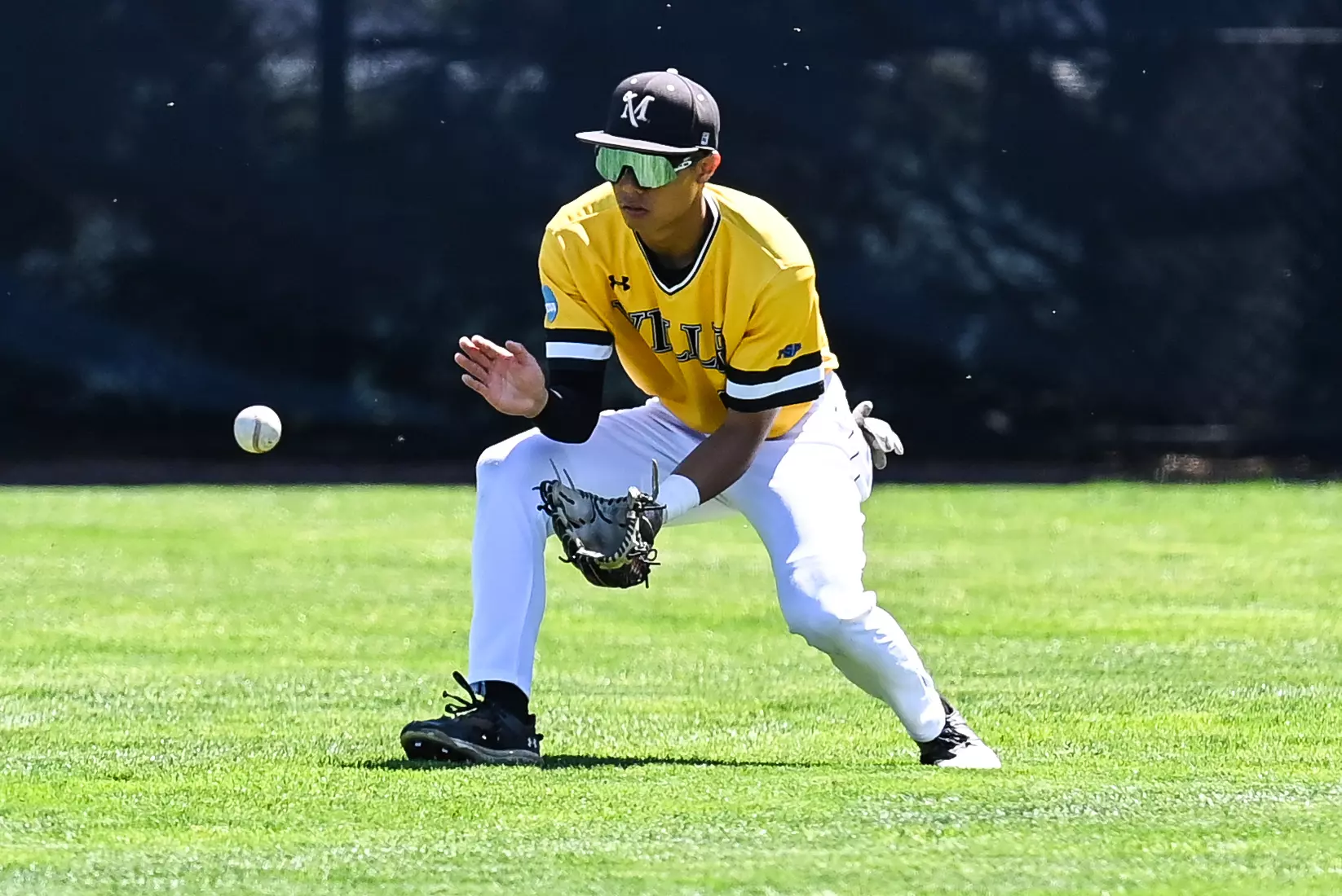 Millersville vs. California (PA) in PSAC Tournament Championship game 1 action at Cooper Park in Millersville on Saturday, May 10, 2025. Mark Palczewski/MU Athletics.