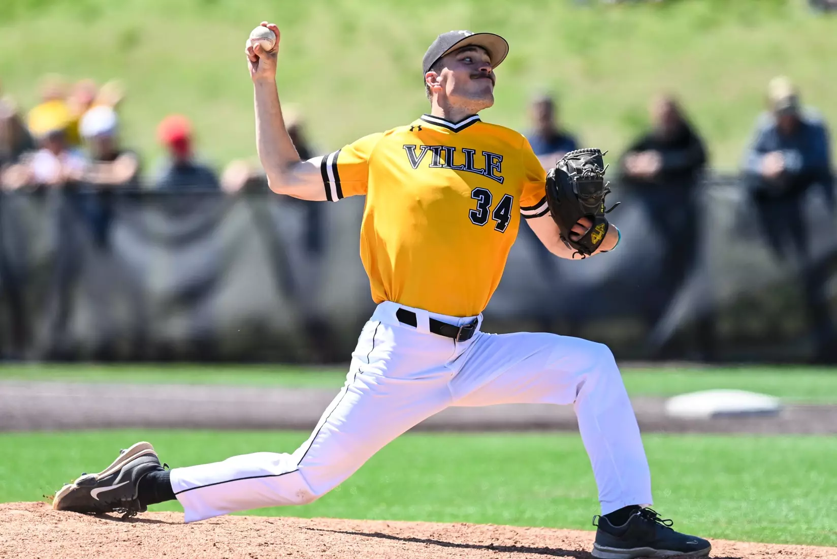 Millersville vs. California (PA) in PSAC Tournament Championship game 1 action at Cooper Park in Millersville on Saturday, May 10, 2025. Mark Palczewski/MU Athletics.