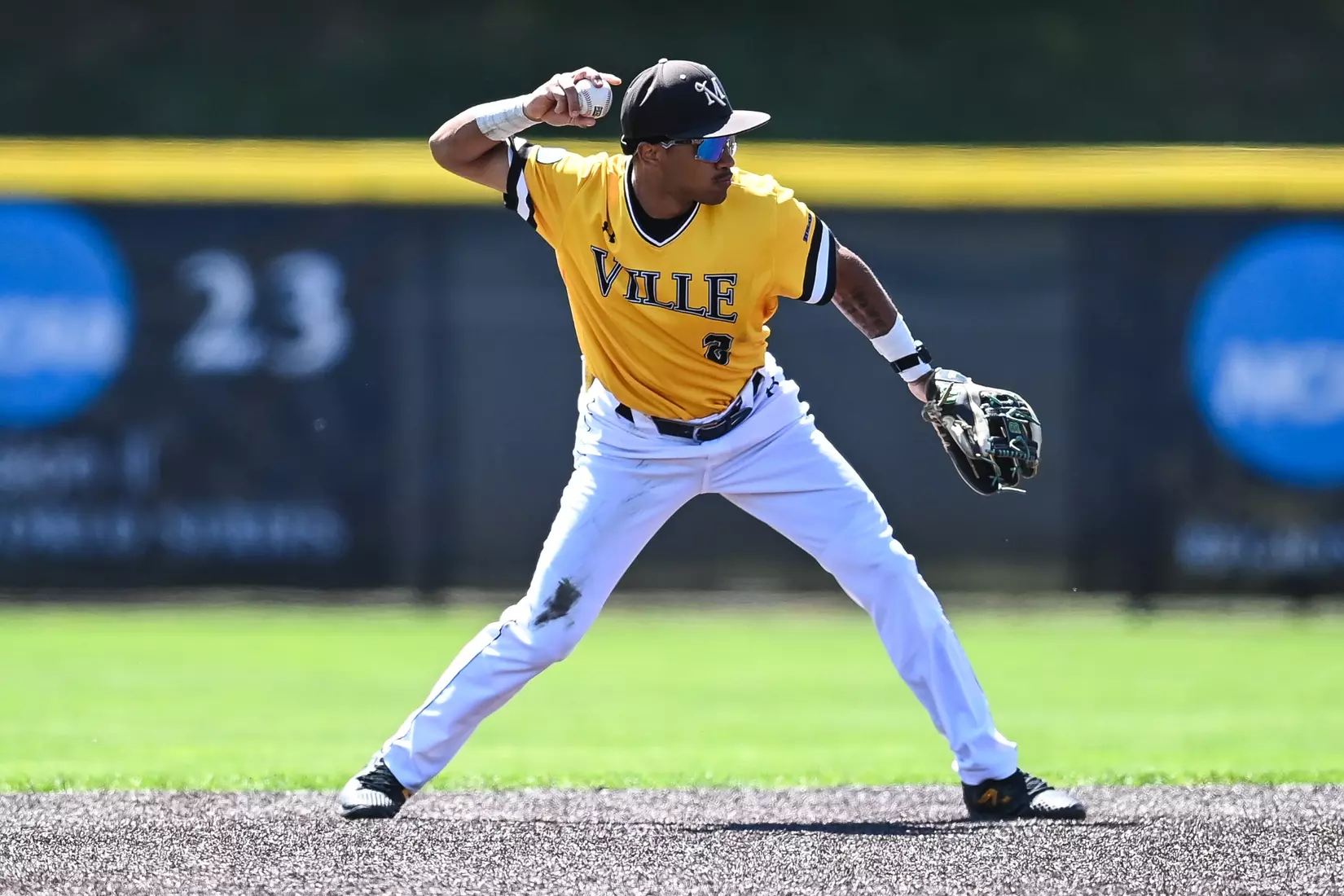 Millersville vs. California (PA) in PSAC Tournament Championship game 1 action at Cooper Park in Millersville on Saturday, May 10, 2025. Mark Palczewski/MU Athletics.