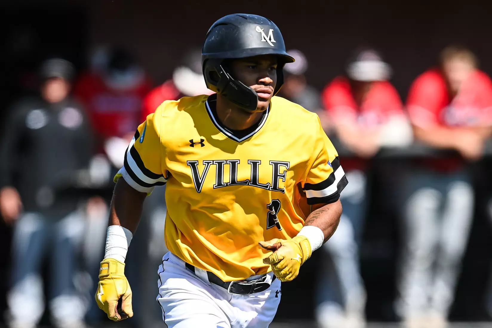 Millersville vs. California (PA) in PSAC Tournament Championship game 1 action at Cooper Park in Millersville on Saturday, May 10, 2025. Mark Palczewski/MU Athletics.