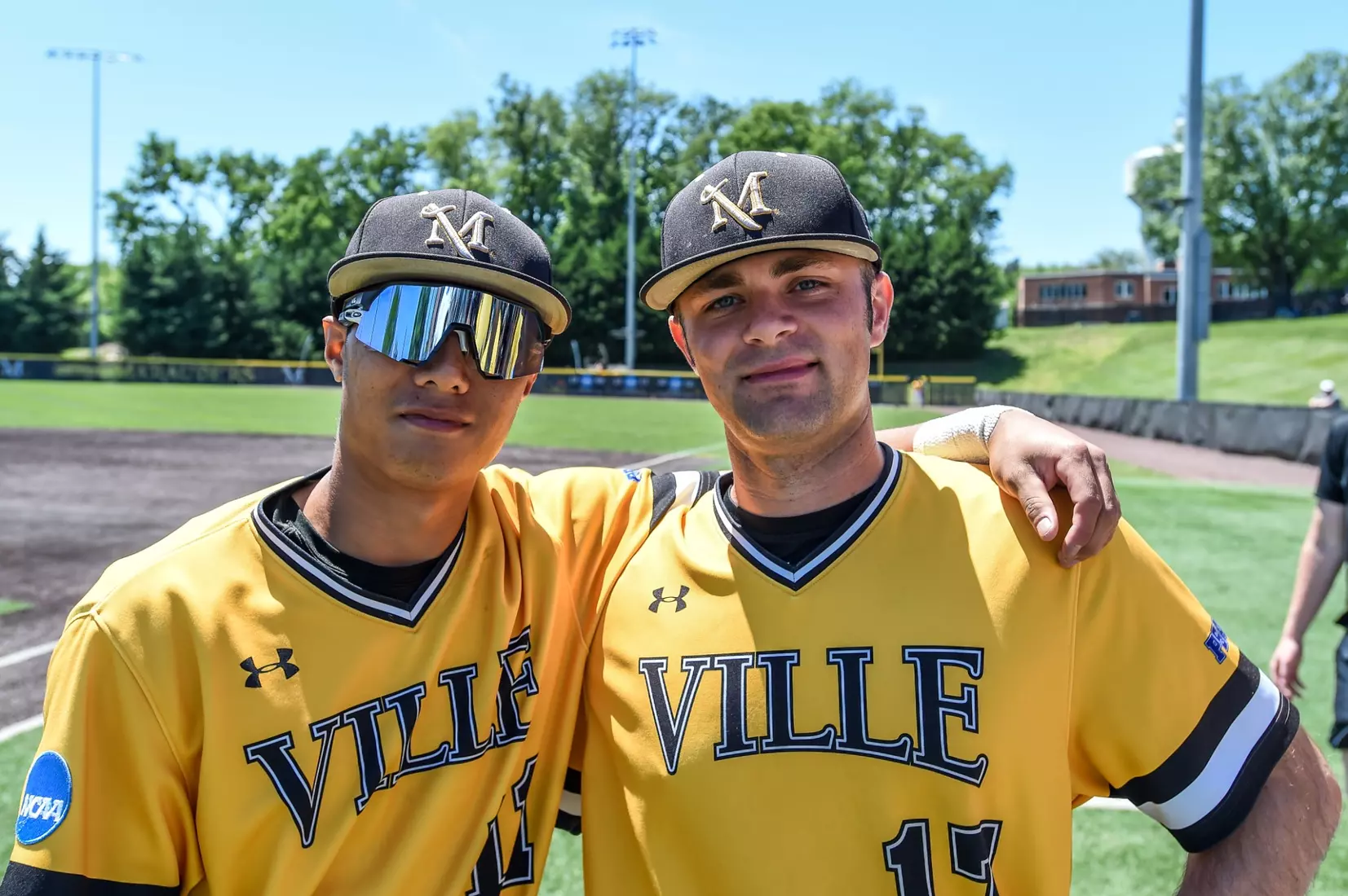 Millersville vs. California (PA) in PSAC Tournament Championship game 1 action at Cooper Park in Millersville on Saturday, May 10, 2025. Mark Palczewski/MU Athletics.