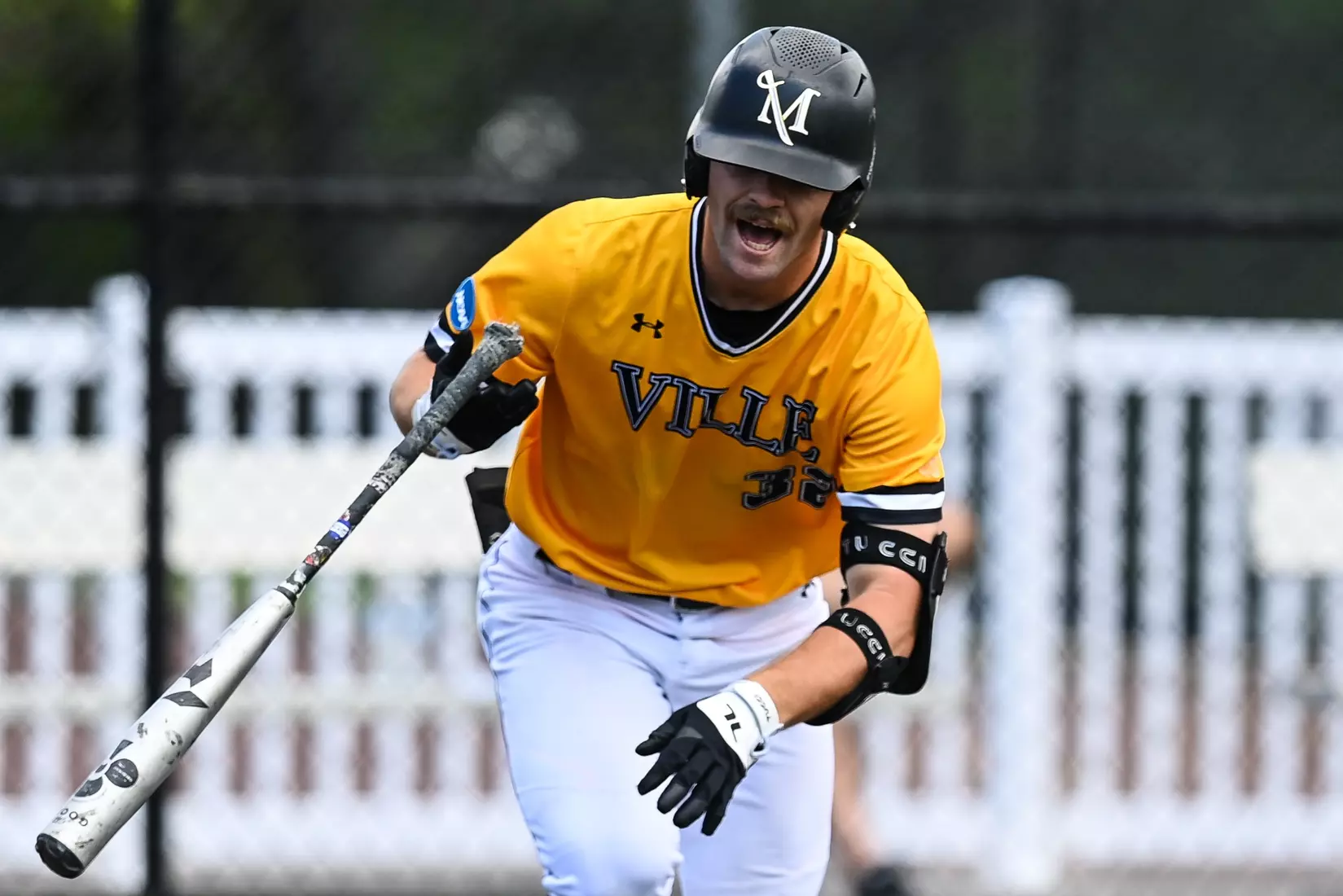 Millersville vs. California (PA) in PSAC Tournament action at Cooper Park in Millersville on Thursday, May 8, 2025. Mark Palczewski/MU Athletics.