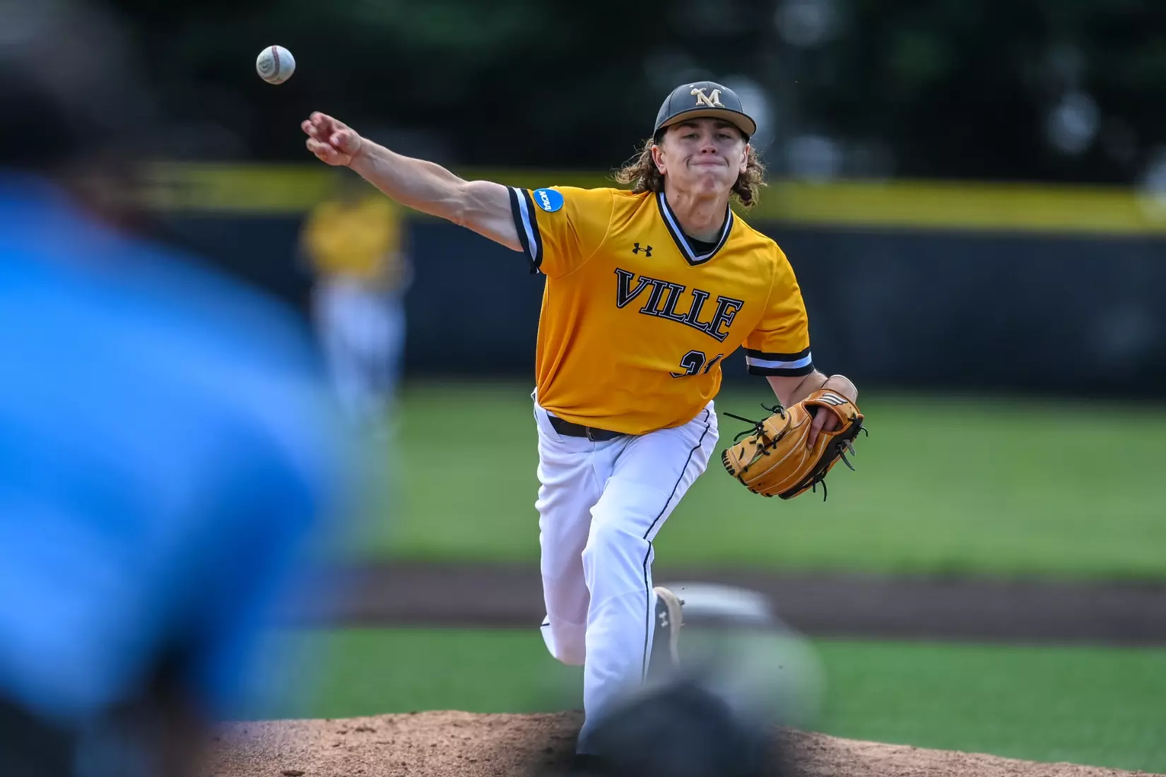 Millersville vs. California (PA) in PSAC Tournament action at Cooper Park in Millersville on Thursday, May 8, 2025. Mark Palczewski/MU Athletics.
