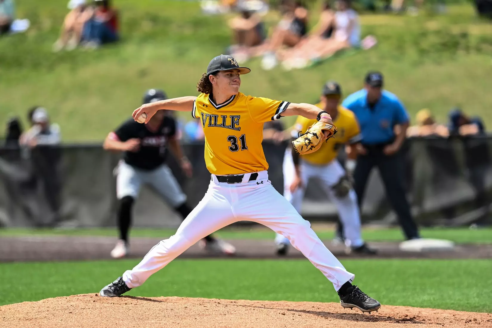 Millersville vs. California (PA) in PSAC Tournament action at Cooper Park in Millersville on Thursday, May 8, 2025. Mark Palczewski/MU Athletics.