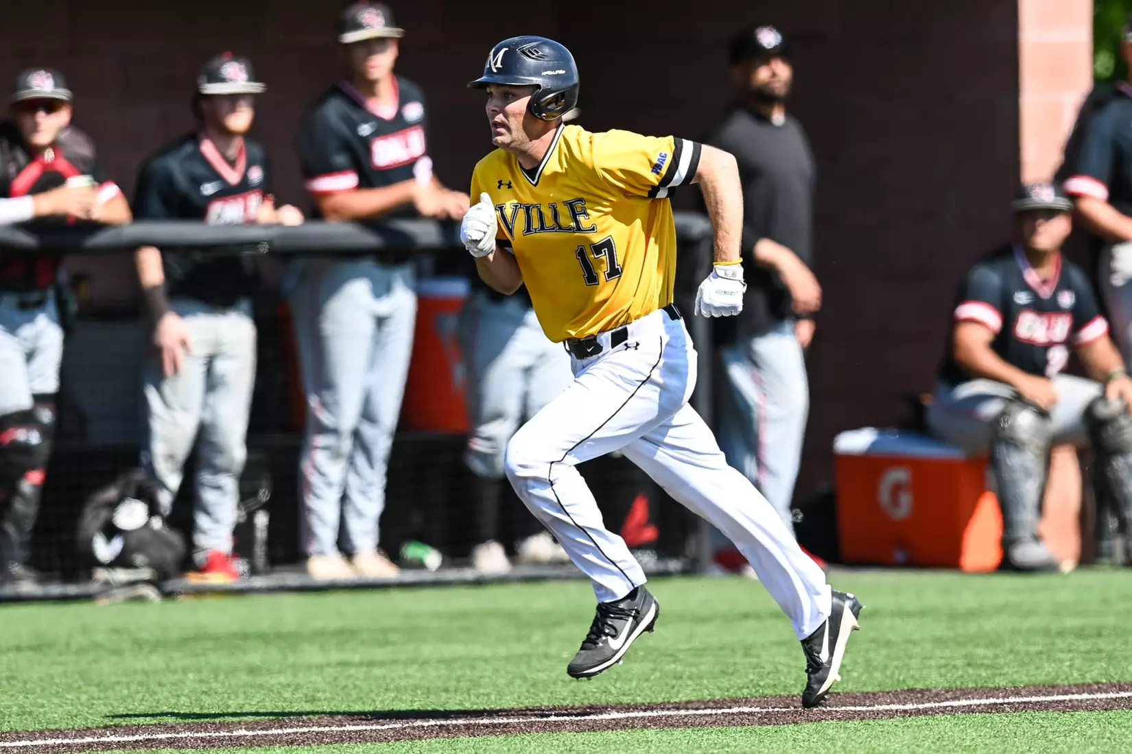 Millersville vs. California (PA) in PSAC Tournament action at Cooper Park in Millersville on Thursday, May 8, 2025. Mark Palczewski/MU Athletics.