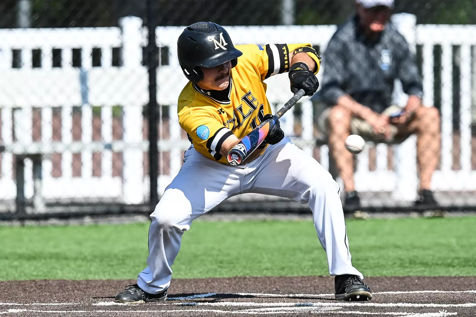 Millersville vs. California (PA) in PSAC Tournament action at Cooper Park in Millersville on Thursday, May 8, 2025. Mark Palczewski/MU Athletics.