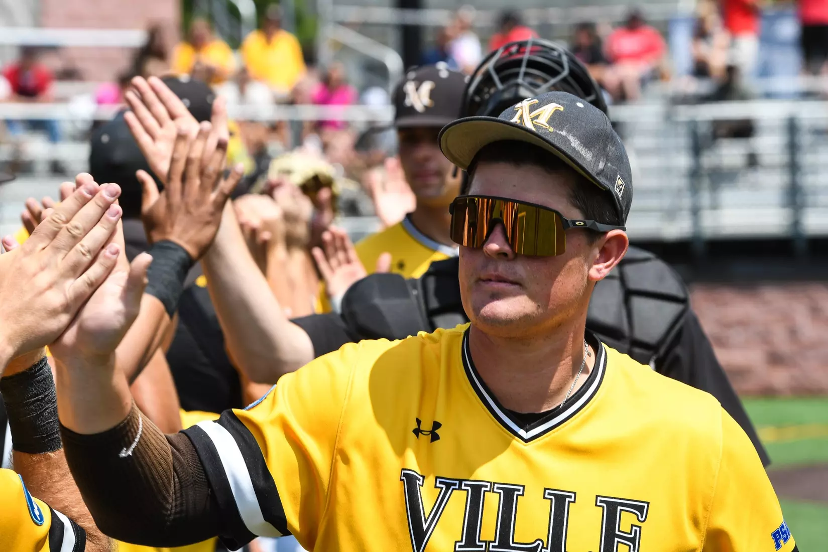 Millersville vs. California (PA) in PSAC Tournament action at Cooper Park in Millersville on Thursday, May 8, 2025. Mark Palczewski/MU Athletics.