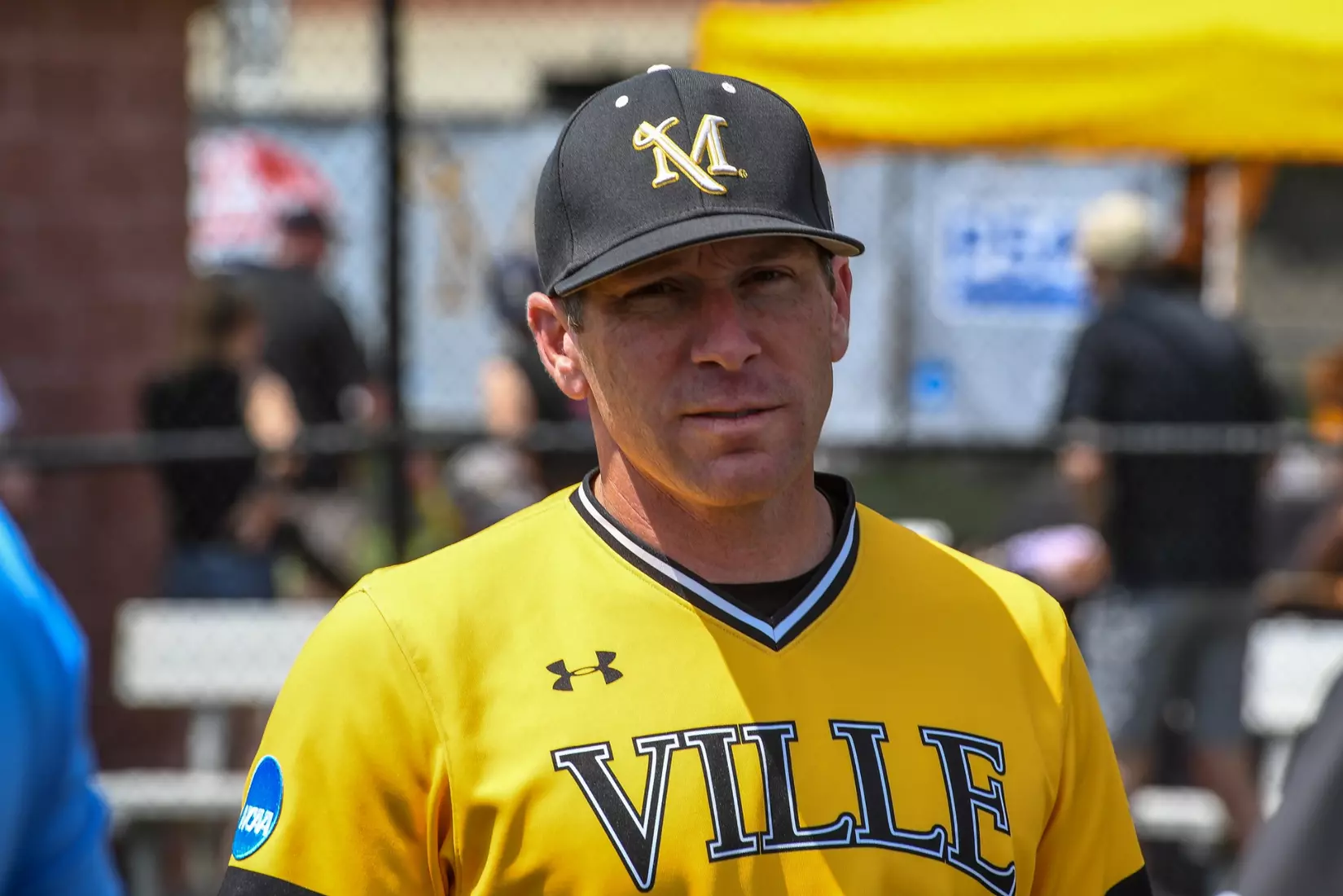 Millersville vs. California (PA) in PSAC Tournament action at Cooper Park in Millersville on Thursday, May 8, 2025. Mark Palczewski/MU Athletics.