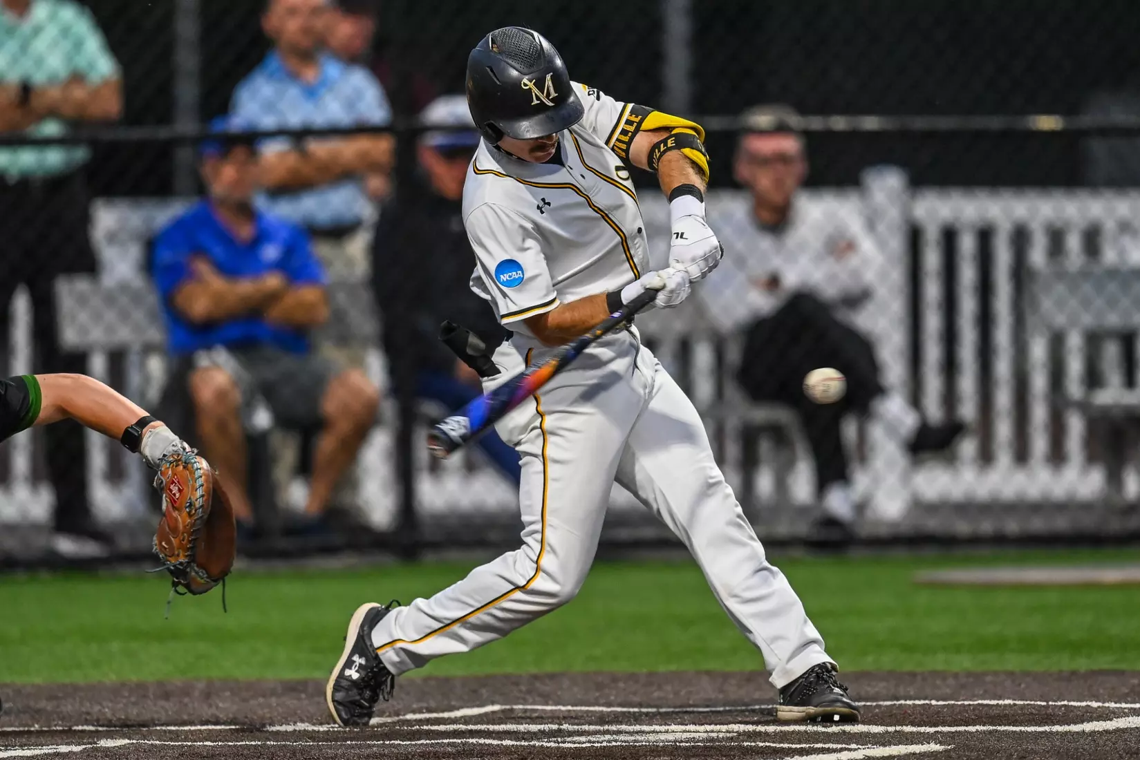 Millersville vs. Slippery Rock in PSAC Tournament opening round action at Cooper Park in Millersville on Wednesday, May 7, 2025. Mark Palczewski/MU Athletics.