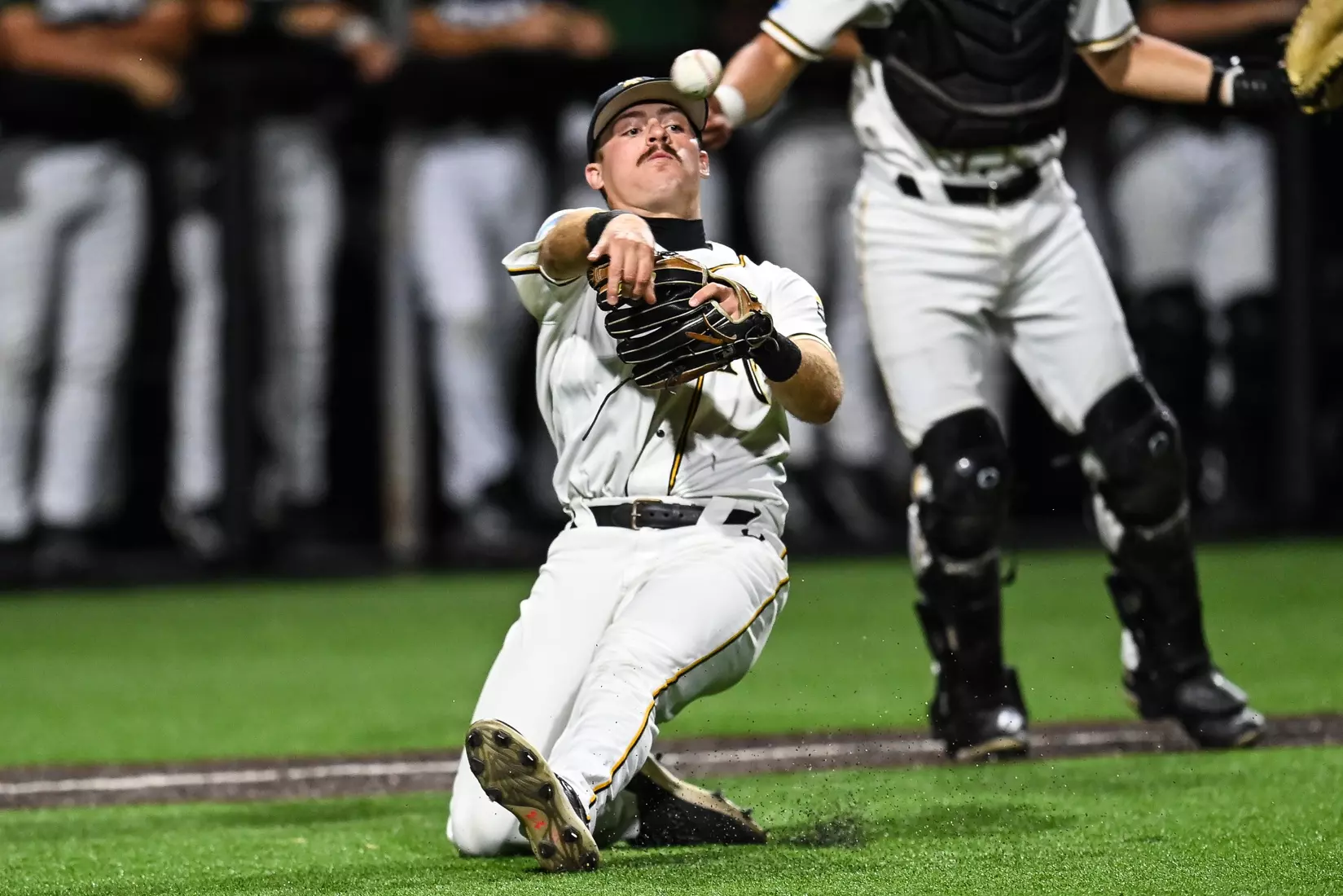 Millersville vs. Slippery Rock in PSAC Tournament opening round action at Cooper Park in Millersville on Wednesday, May 7, 2025. Mark Palczewski/MU Athletics.