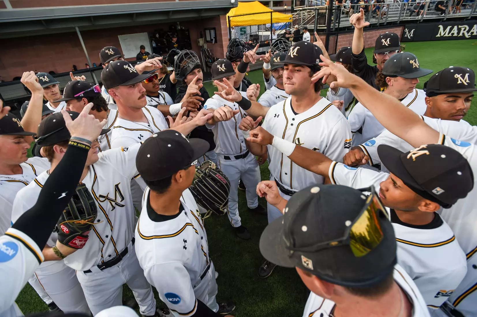 Millersville vs. Slippery Rock in PSAC Tournament opening round action at Cooper Park in Millersville on Wednesday, May 7, 2025. Mark Palczewski/MU Athletics.