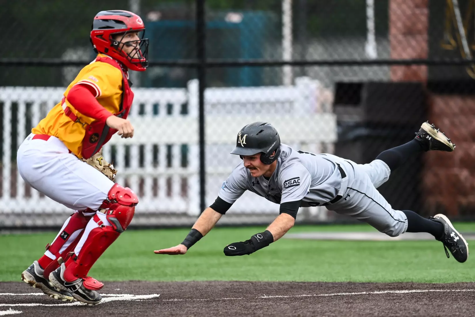 Millersville vs. Seton Hill in PSAC Tournament action at Cooper Park in Millersville on Friday, May 9, 2025. Mark Palczewski/MU Athletics.