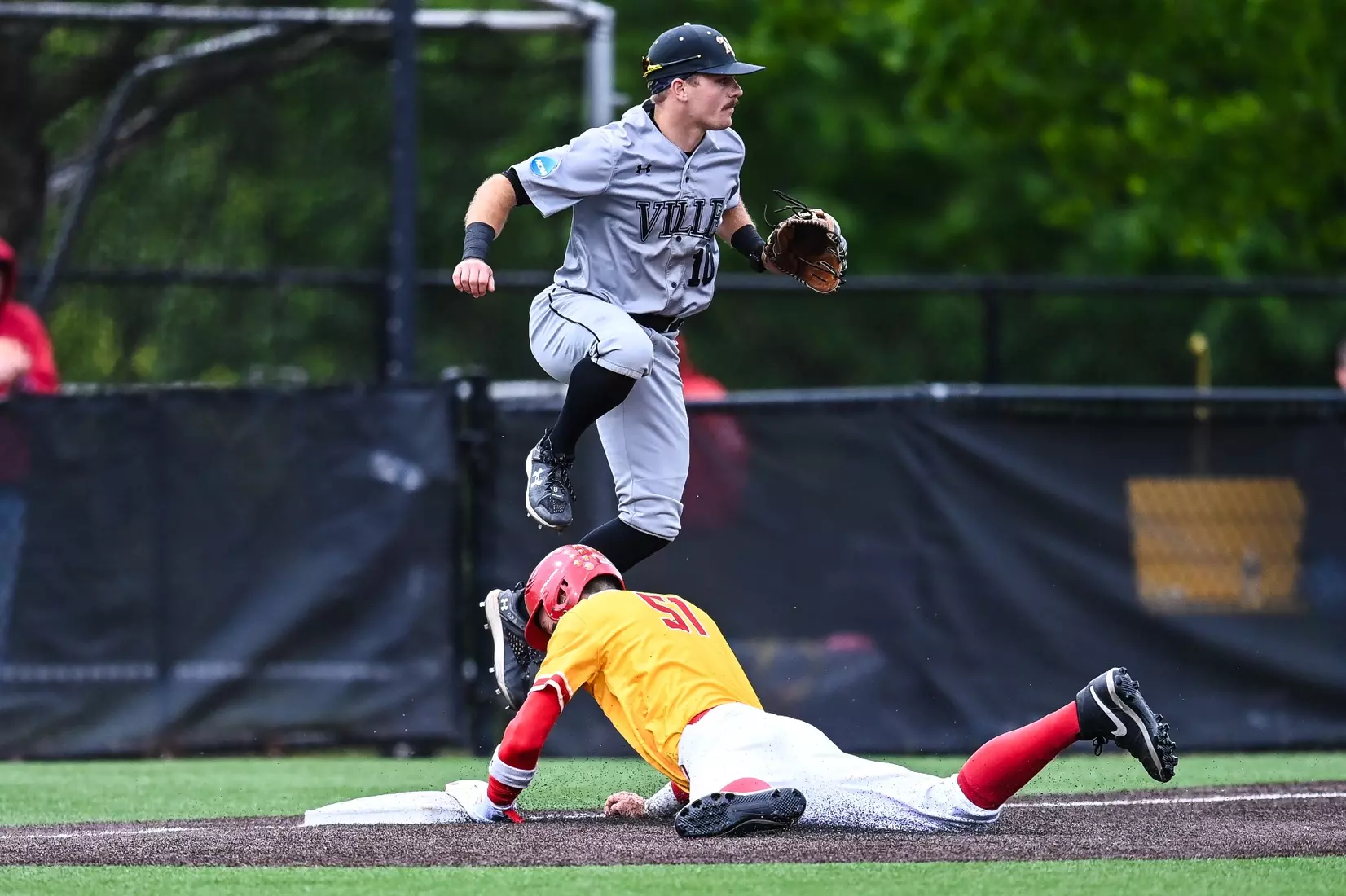 Millersville vs. Seton Hill in PSAC Tournament action at Cooper Park in Millersville on Friday, May 9, 2025. Mark Palczewski/MU Athletics.