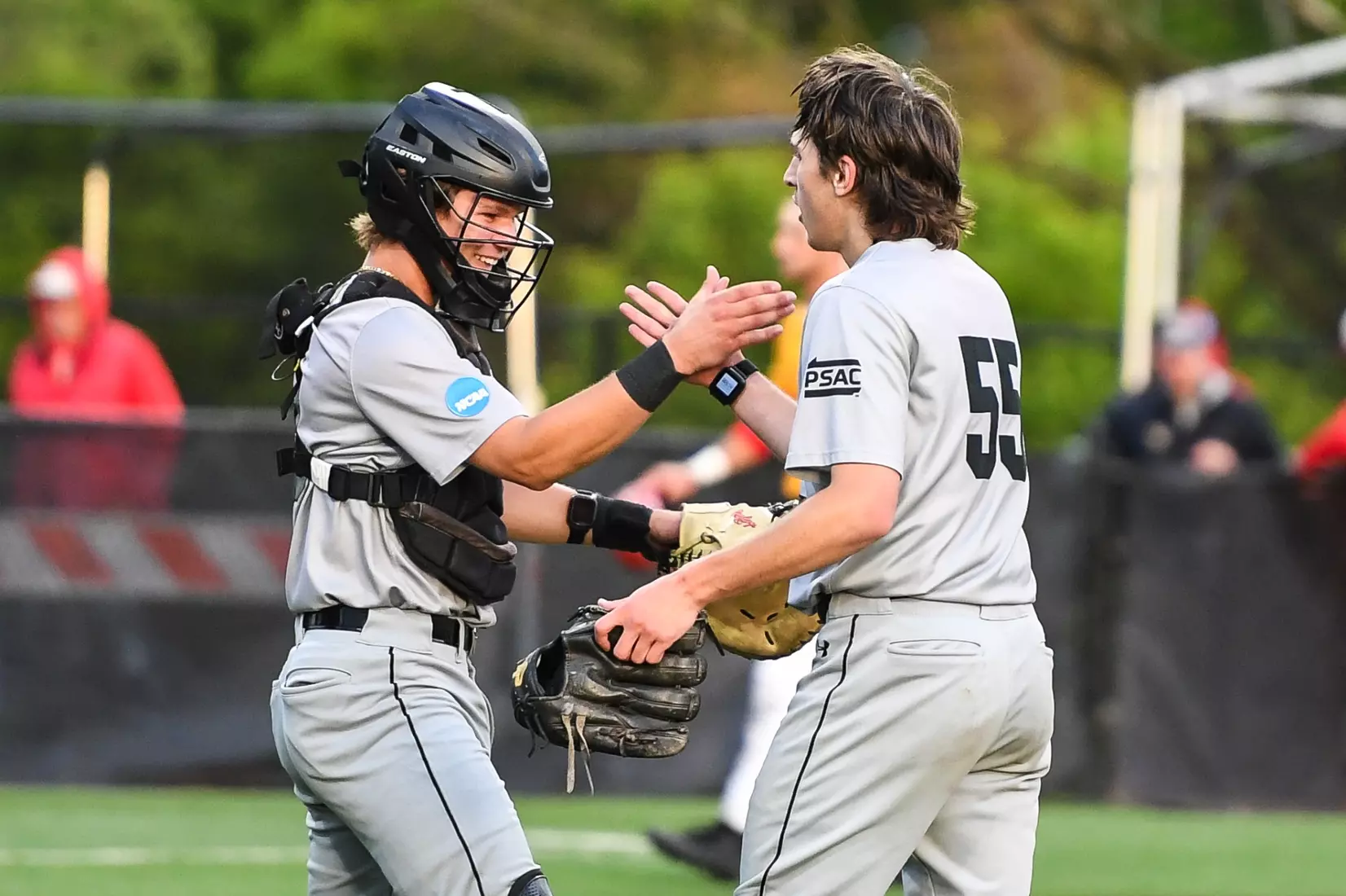 Millersville vs. Seton Hill in PSAC Tournament action at Cooper Park in Millersville on Friday, May 9, 2025. Mark Palczewski/MU Athletics.