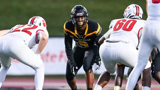 Millersville vs. Frostburg in NCAA Division II football action at Biemesderfer Stadium in Millersville on Thursday, September 4, 2025. Mark Palczewski Photo.