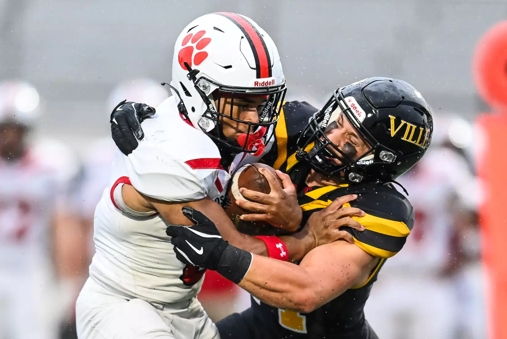 Millersville vs. Frostburg in NCAA Division II football action at Biemesderfer Stadium in Millersville on Thursday, September 4, 2025. Mark Palczewski Photo.