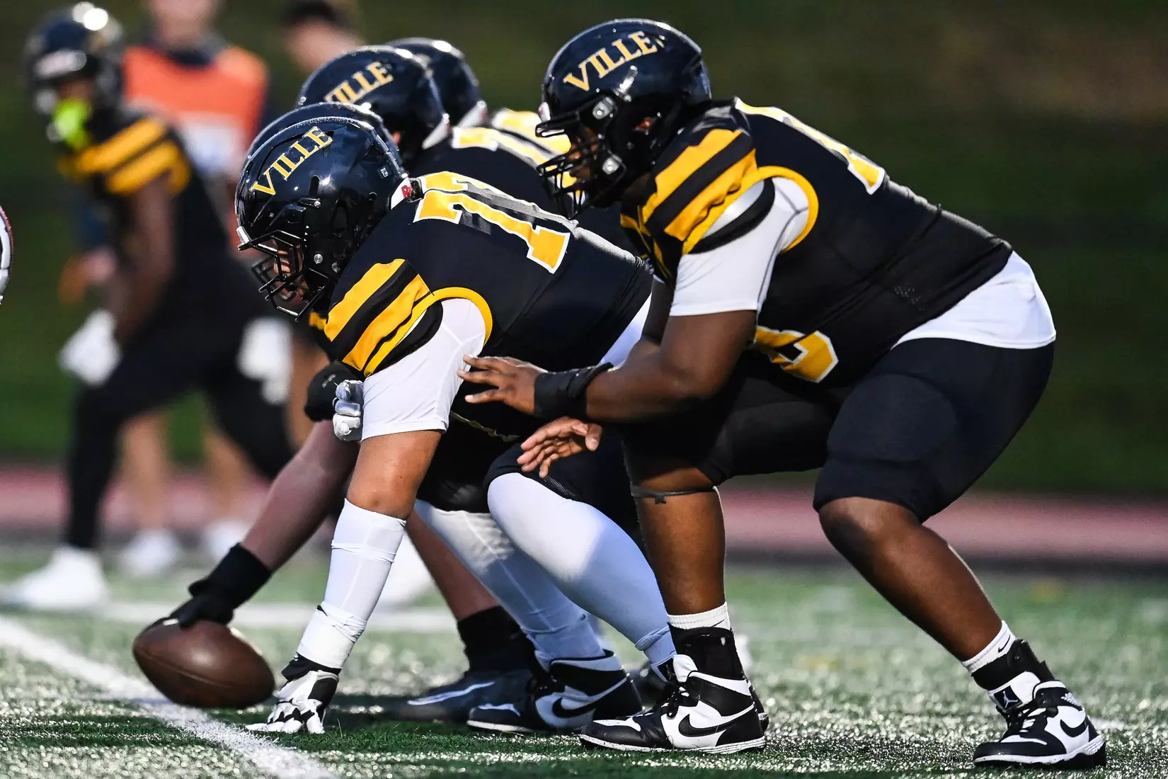 Millersville vs. Frostburg in NCAA Division II football action at Biemesderfer Stadium in Millersville on Thursday, September 4, 2025. Mark Palczewski Photo.