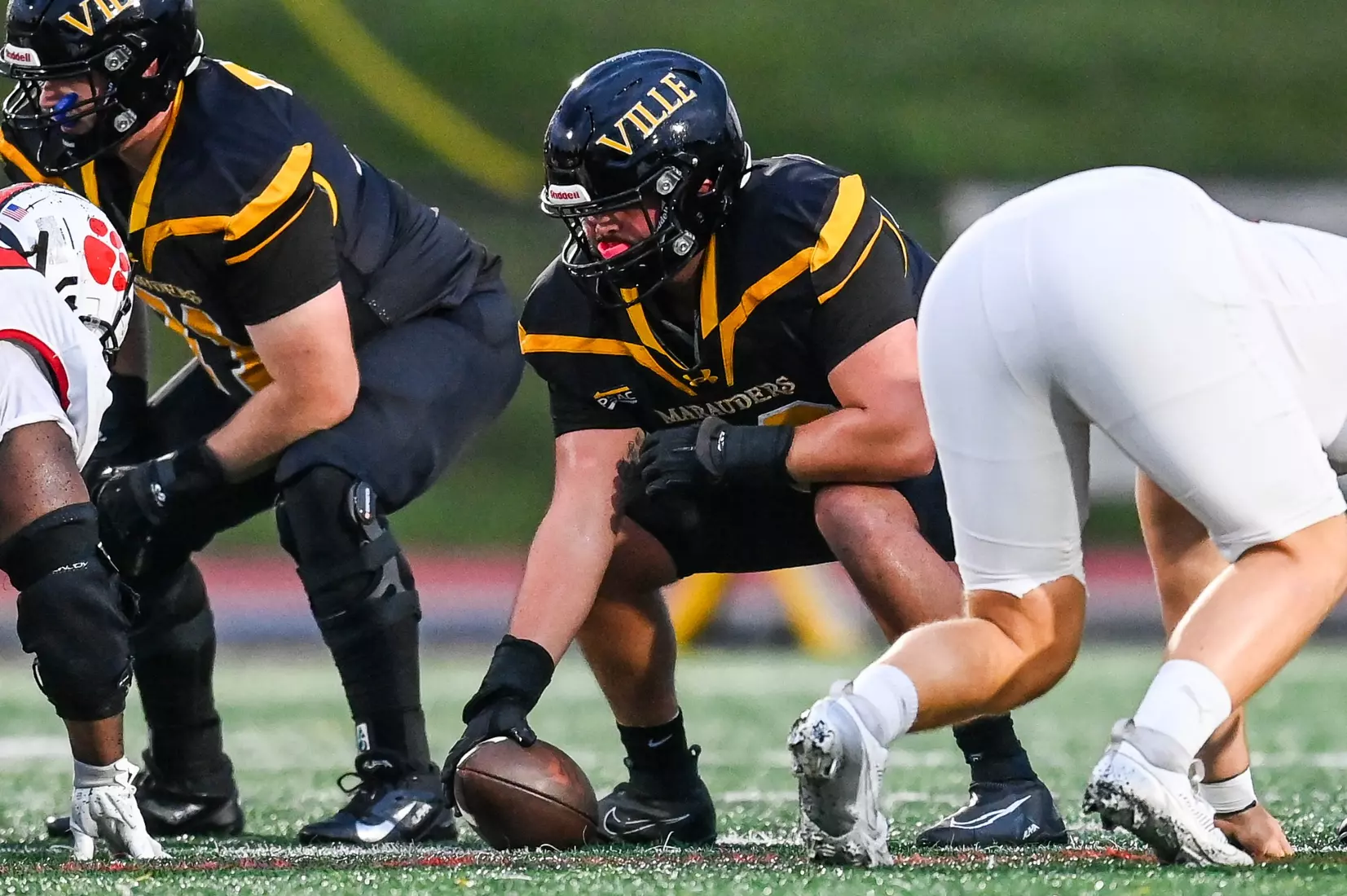 Millersville vs. Frostburg in NCAA Division II football action at Biemesderfer Stadium in Millersville on Thursday, September 4, 2025. Mark Palczewski Photo.