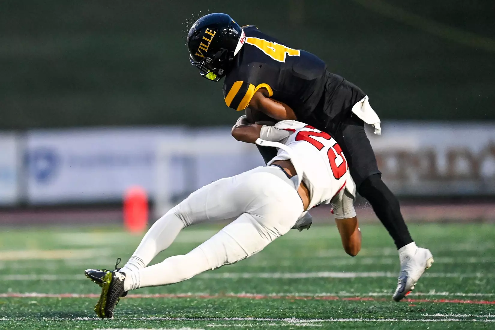 Millersville vs. Frostburg in NCAA Division II football action at Biemesderfer Stadium in Millersville on Thursday, September 4, 2025. Mark Palczewski Photo.