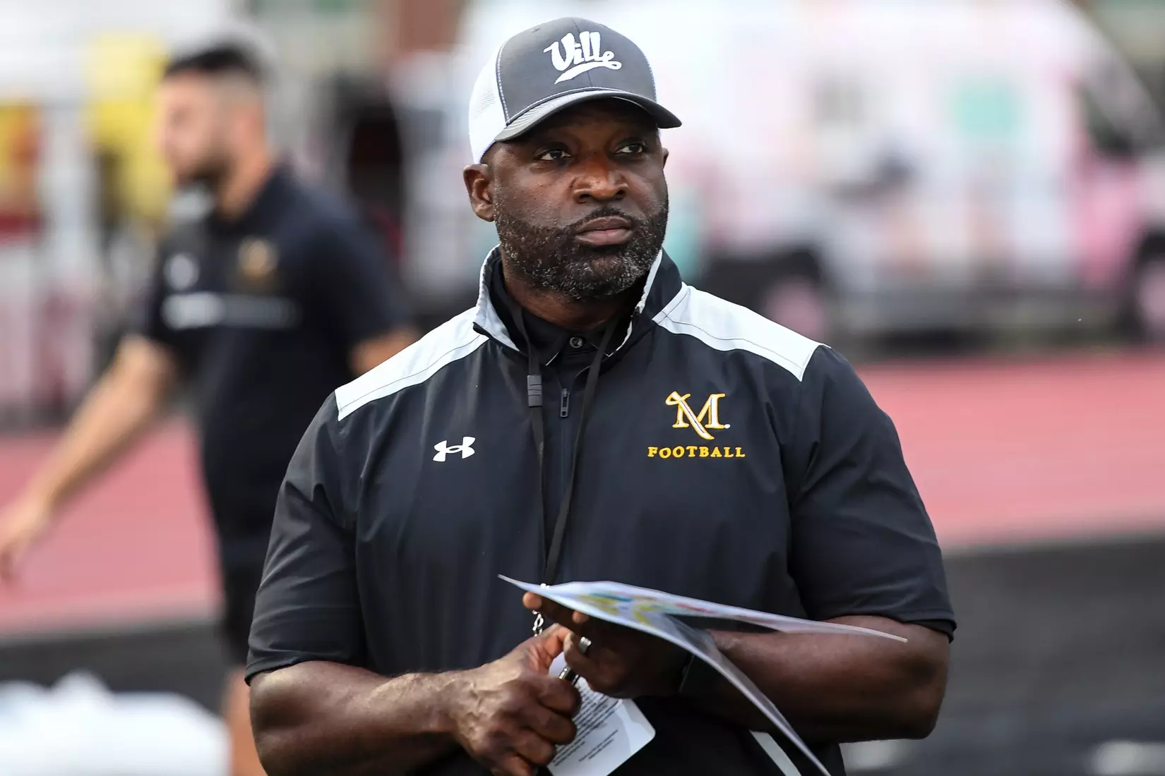 Millersville vs. Frostburg in NCAA Division II football action at Biemesderfer Stadium in Millersville on Thursday, September 4, 2025. Mark Palczewski Photo.