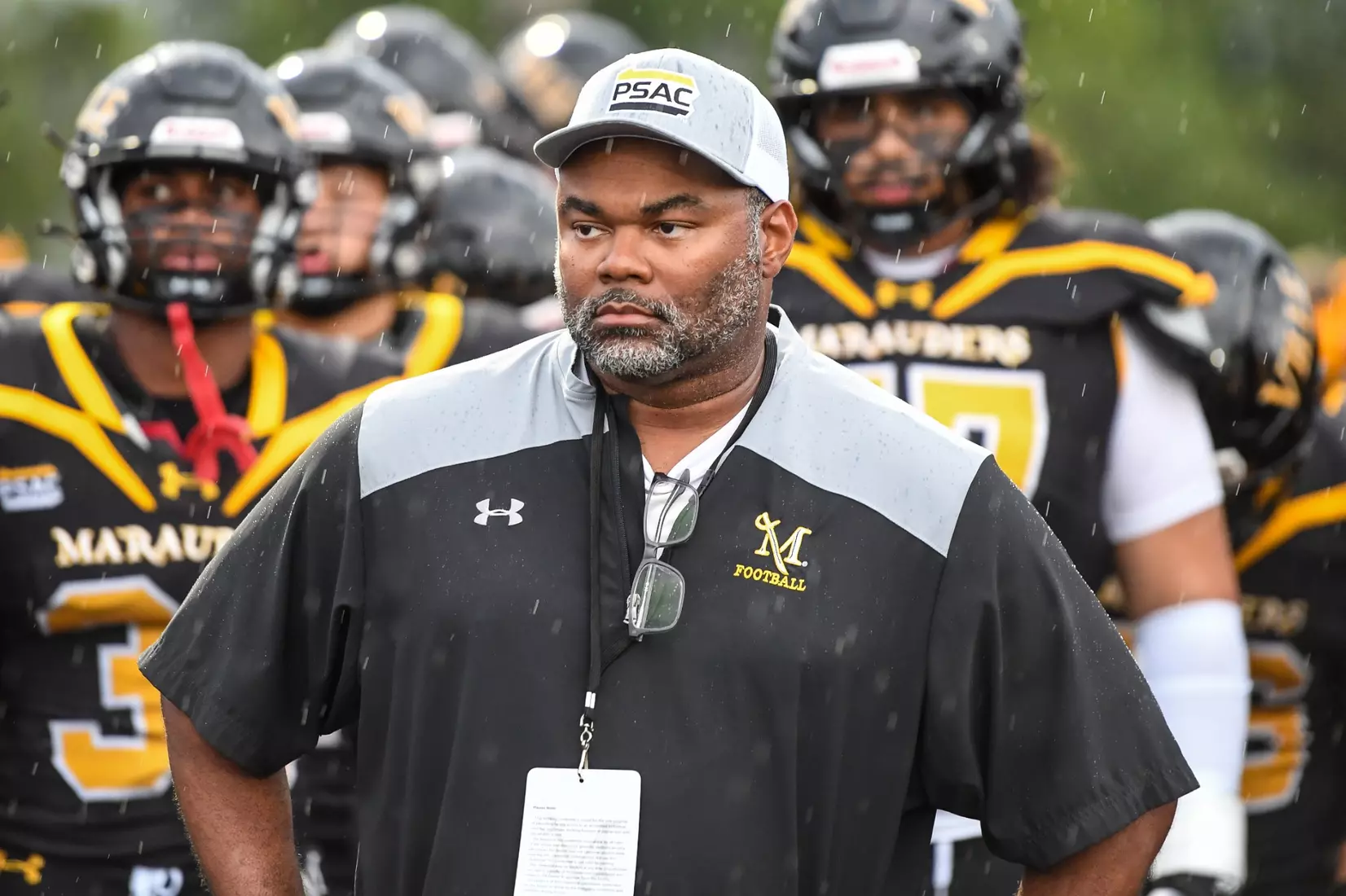 Millersville vs. Frostburg in NCAA Division II football action at Biemesderfer Stadium in Millersville on Thursday, September 4, 2025. Mark Palczewski Photo.