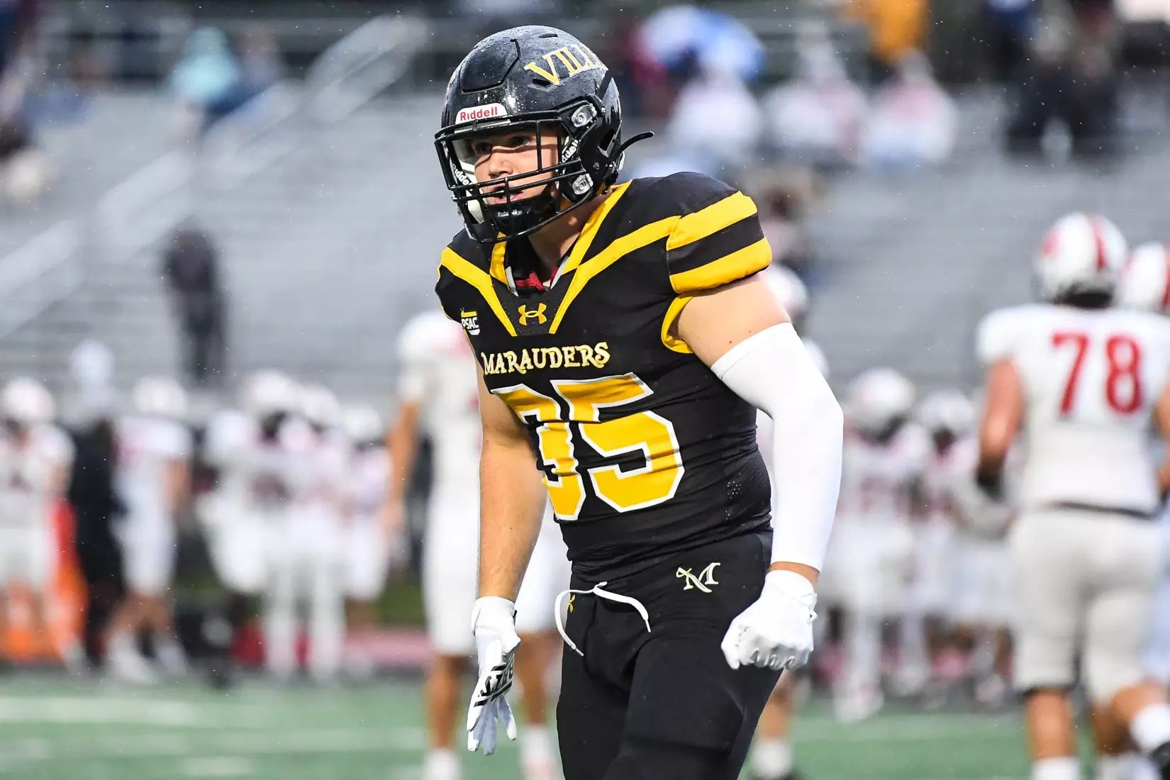 Millersville vs. Frostburg in NCAA Division II football action at Biemesderfer Stadium in Millersville on Thursday, September 4, 2025. Mark Palczewski Photo.