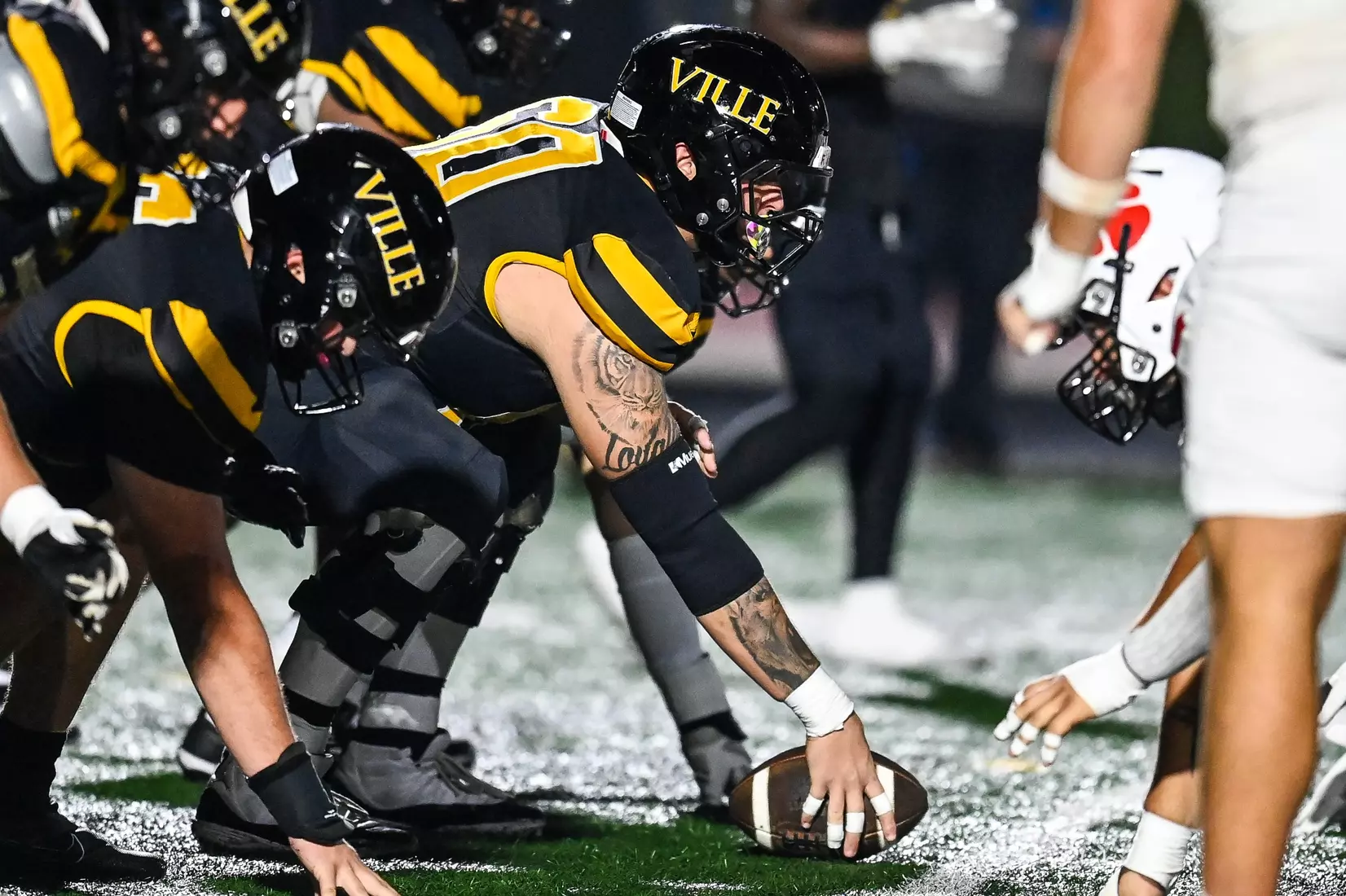 Millersville vs. Frostburg in NCAA Division II football action at Biemesderfer Stadium in Millersville on Thursday, September 4, 2025. Mark Palczewski Photo.