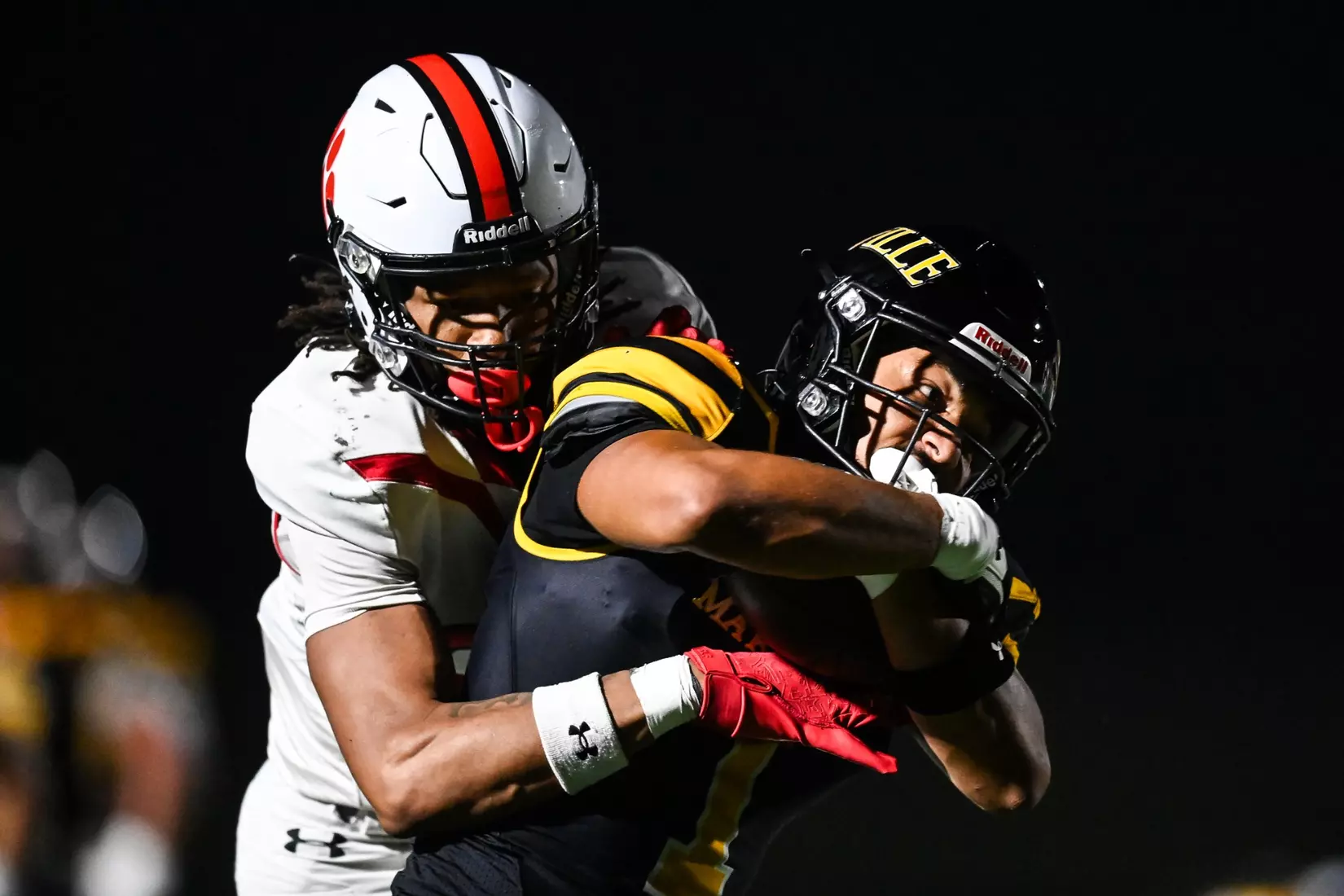 Millersville vs. Frostburg in NCAA Division II football action at Biemesderfer Stadium in Millersville on Thursday, September 4, 2025. Mark Palczewski Photo.