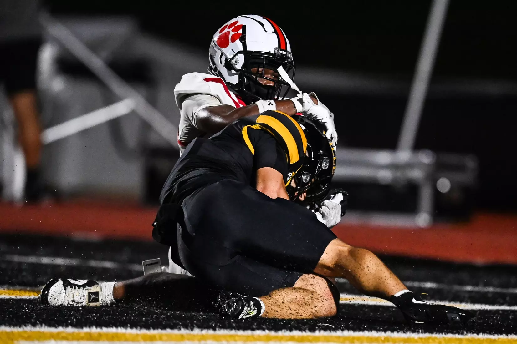 Millersville vs. Frostburg in NCAA Division II football action at Biemesderfer Stadium in Millersville on Thursday, September 4, 2025. Mark Palczewski Photo.